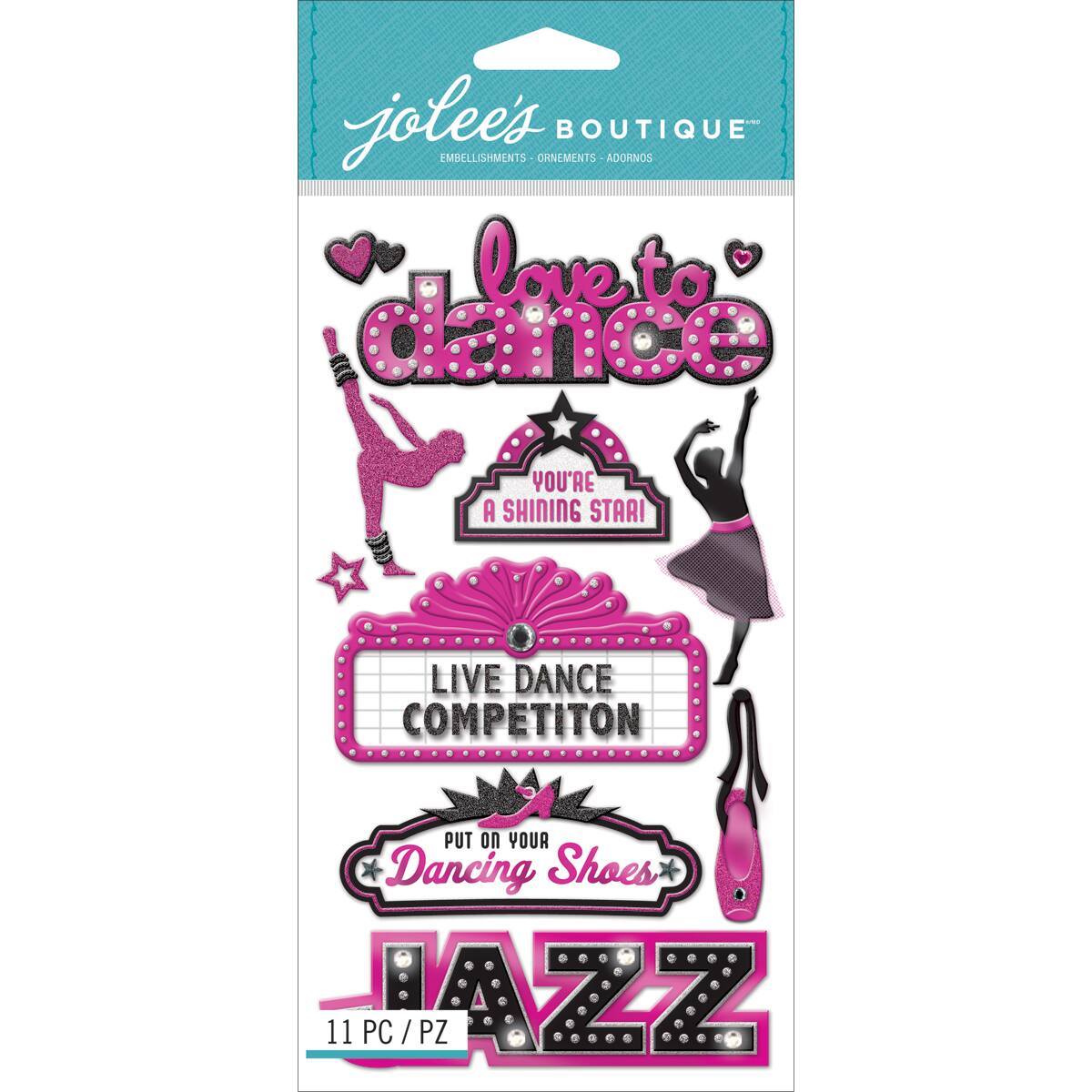 Jolee's Le Grande Dance Dimensional Stickers By Jolee's Boutique | Michaels®