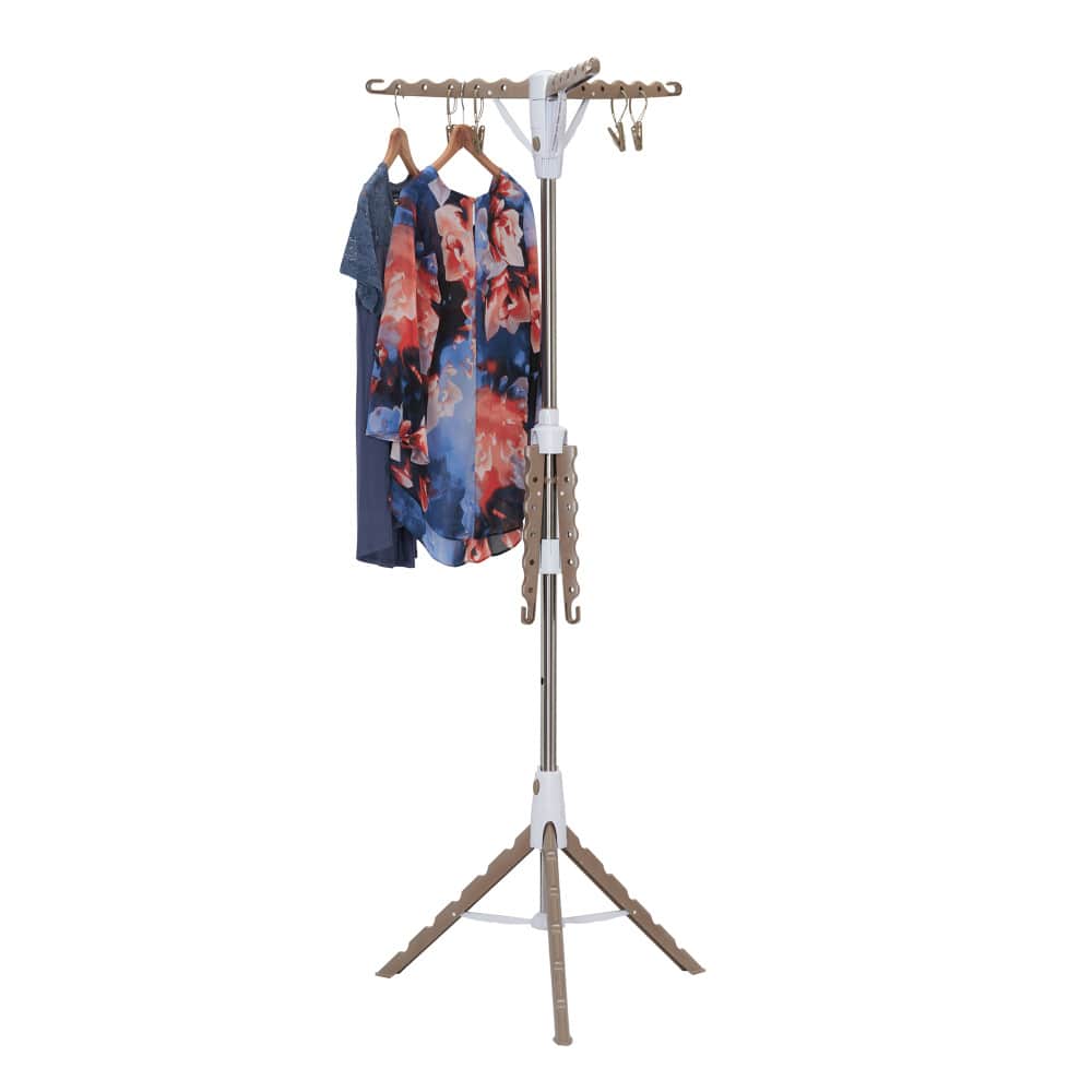 Household Essentials 2-Tier Tripod Clothes Drying Rack