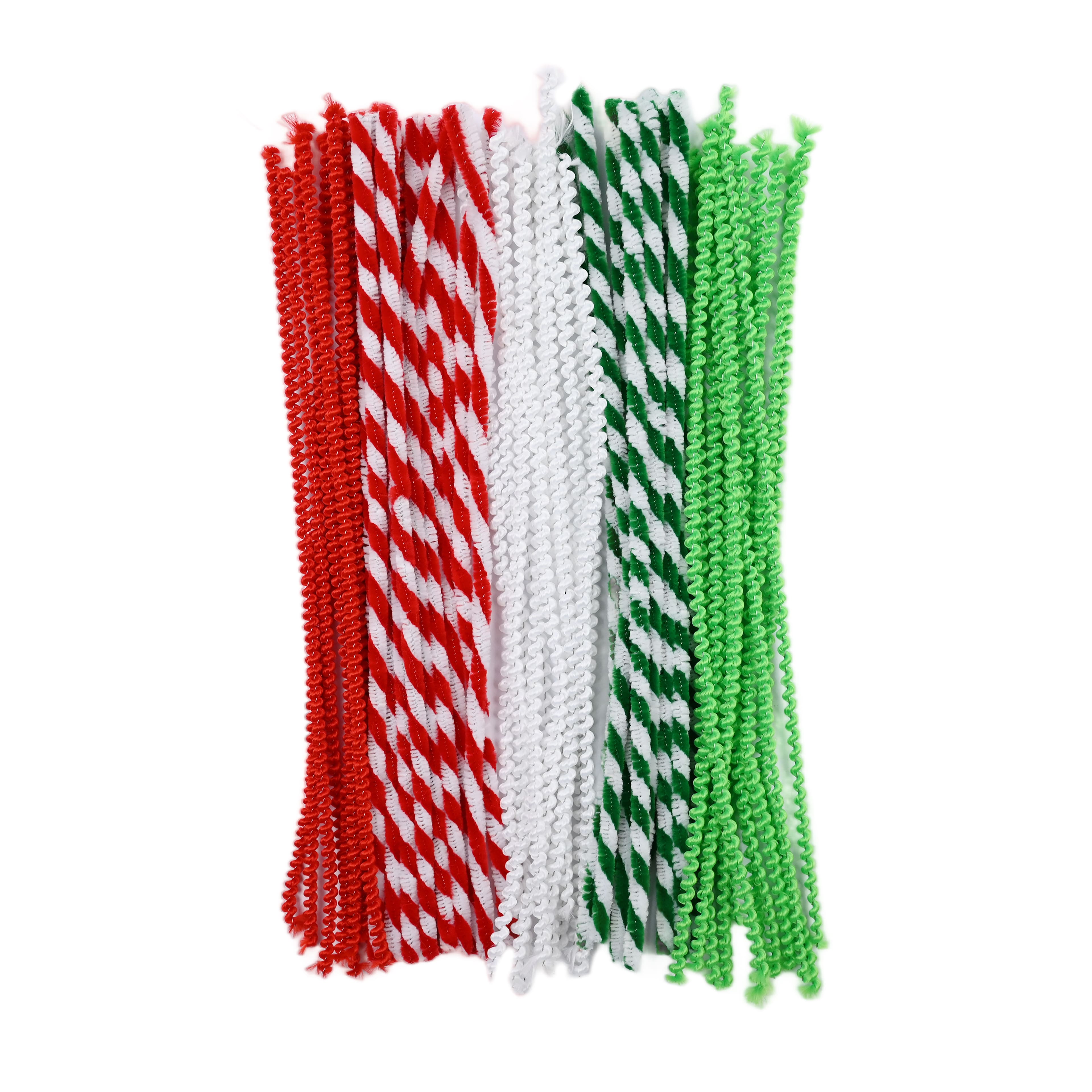 Striped &#x26; Coiled Chenille Stems by Creatology&#x2122;