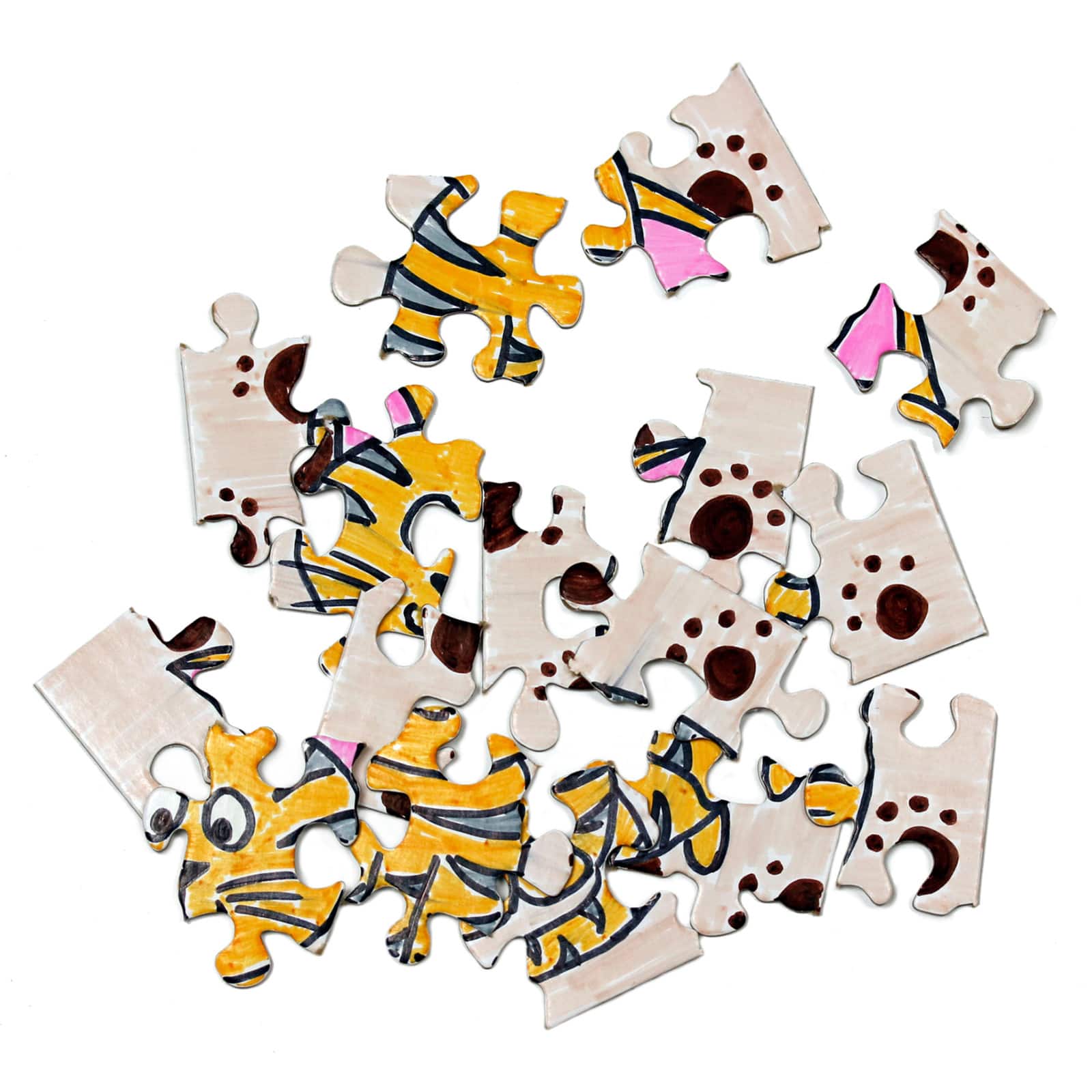Hygloss&#xAE; Compoz-A-Puzzle&#xAE; 16 Piece Puzzle Set, 24ct.