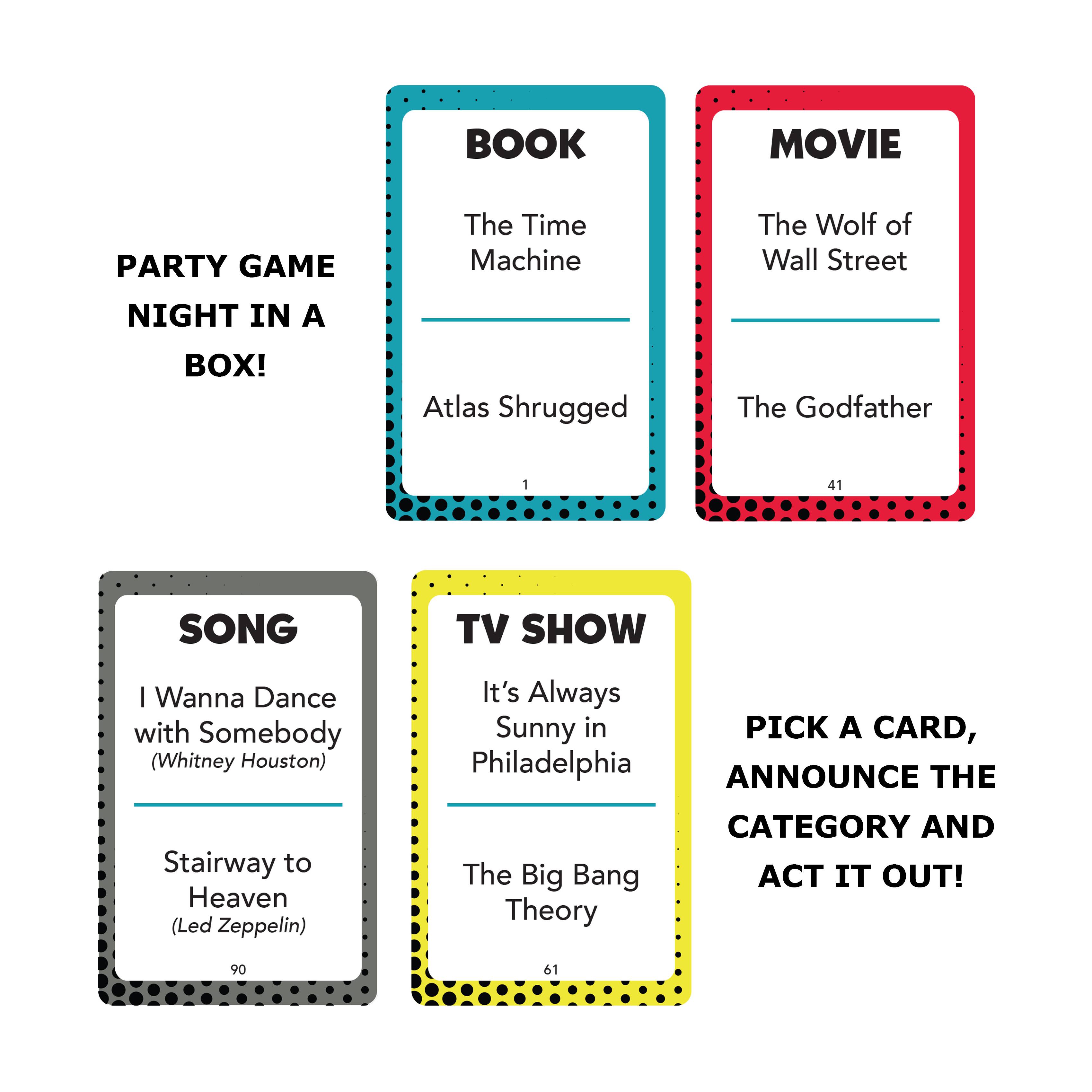 Party Game Night&#xAE; Charades