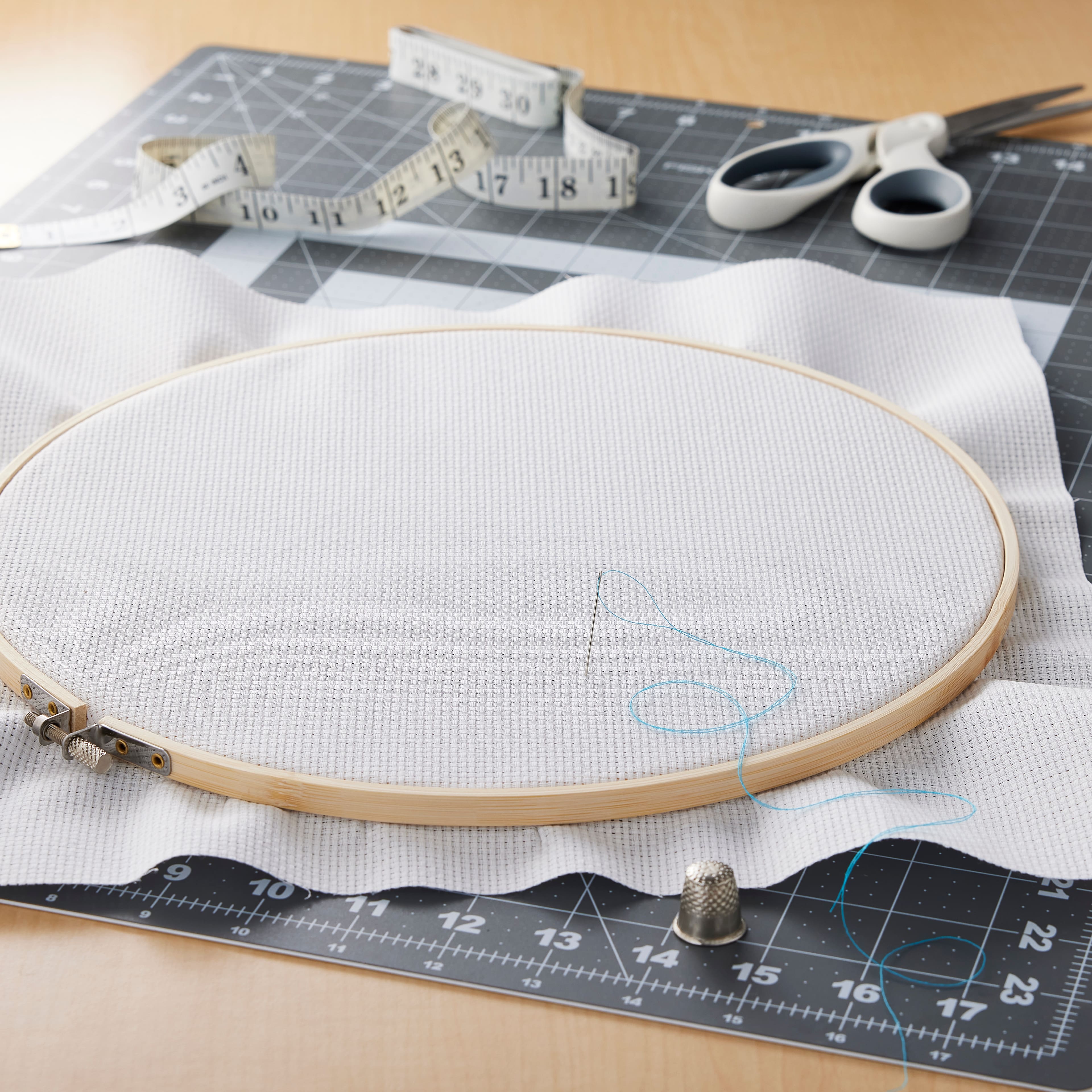 11 Count Aida Cloth Cross Stitch Fabric by Loops & Threads™, 29.5" x 36"