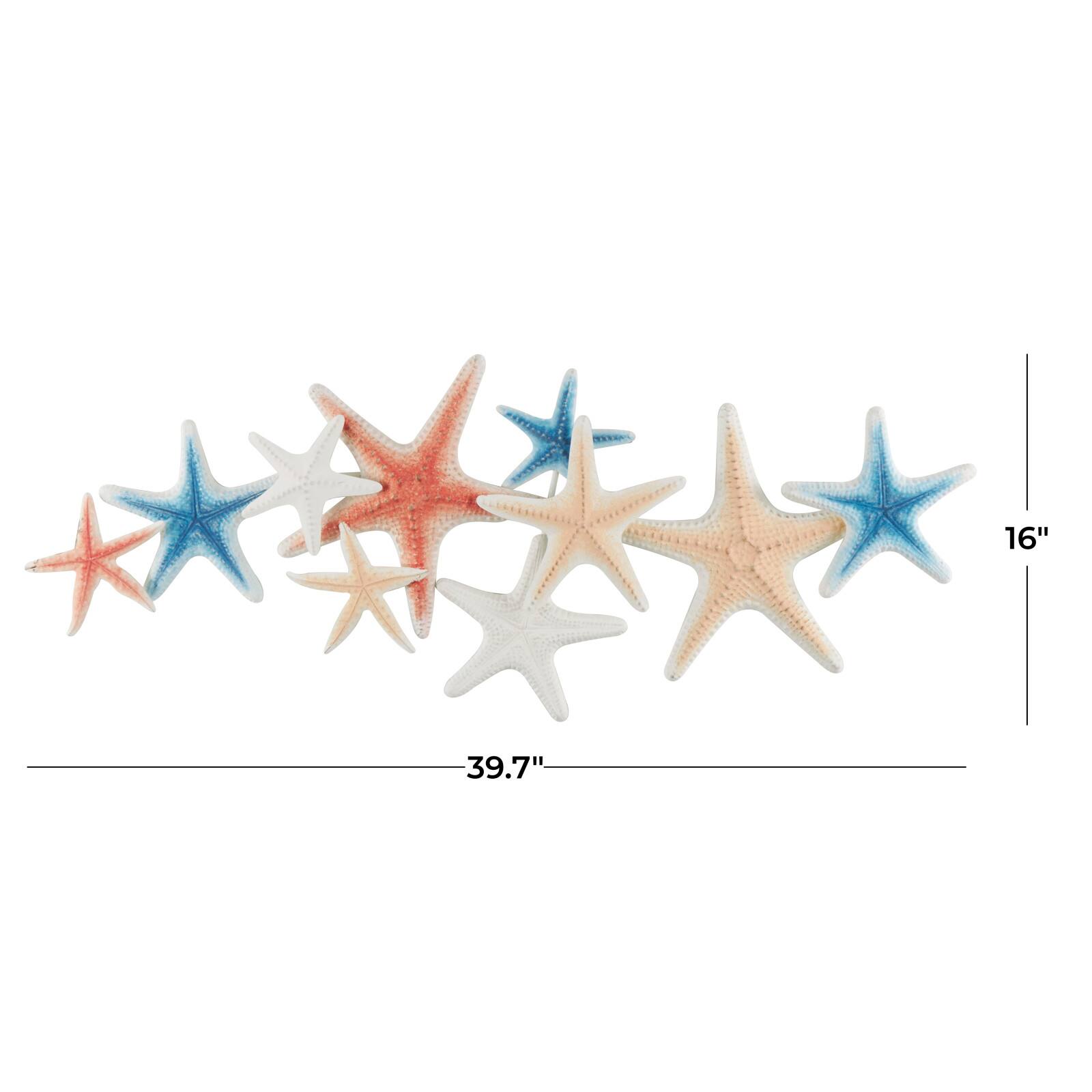 Layered Metal Starfish Wall D&#xE9;cor Accent