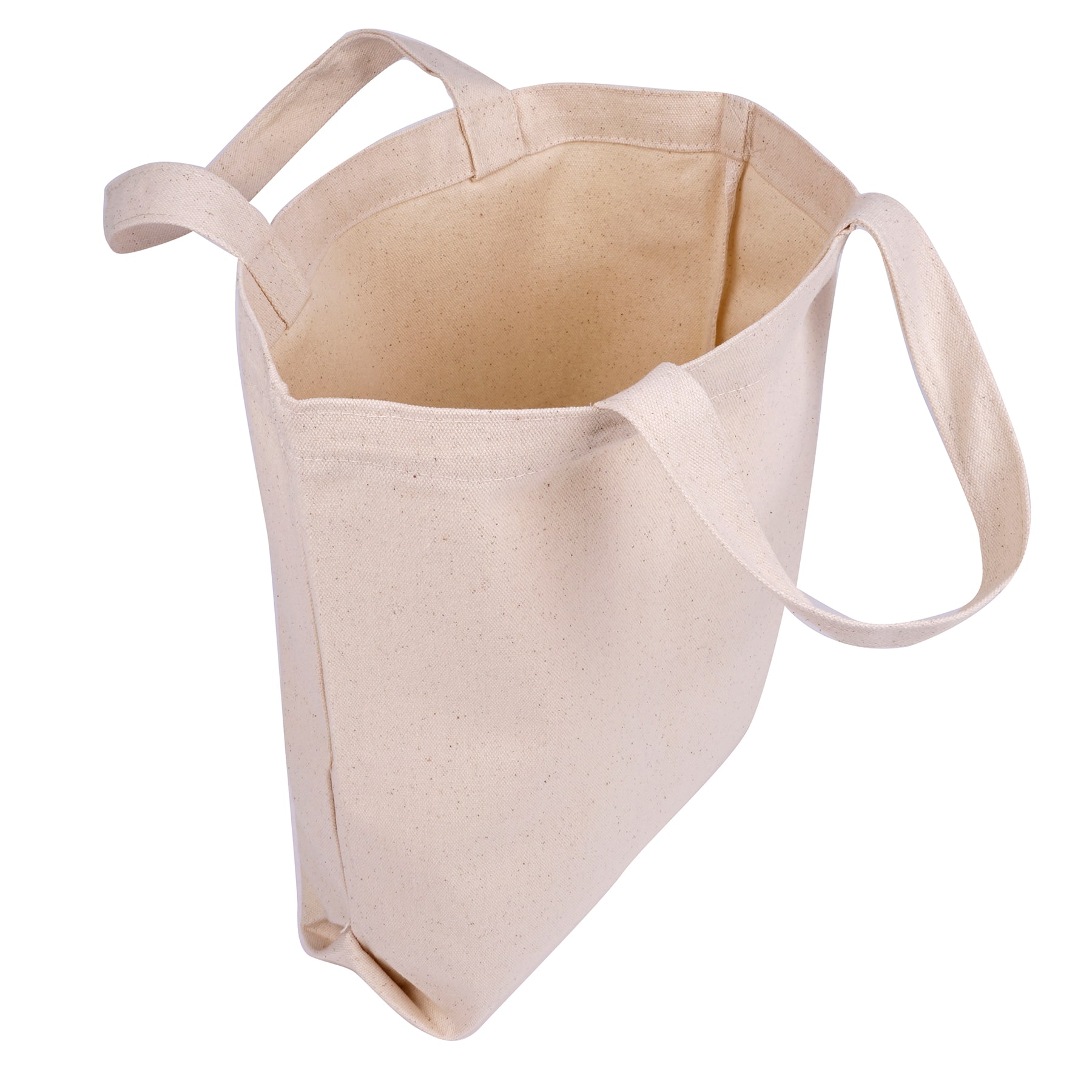 12 Packs: 3 ct. (36 total) Natural Cotton Tote Bags by Make Market&#xAE;