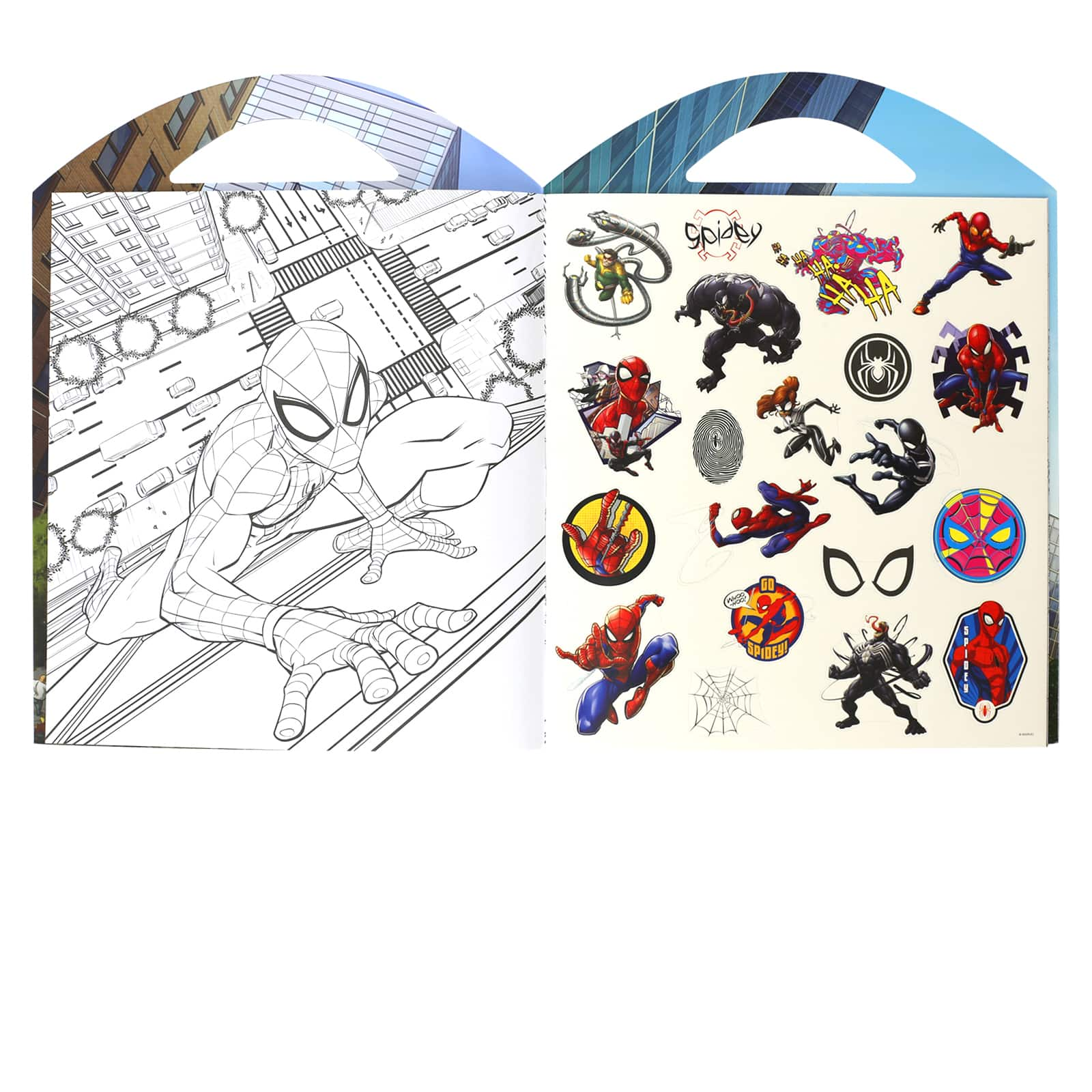 Marvel&#xAE; Spider-Man Grab &#x26; Go Sticker Set