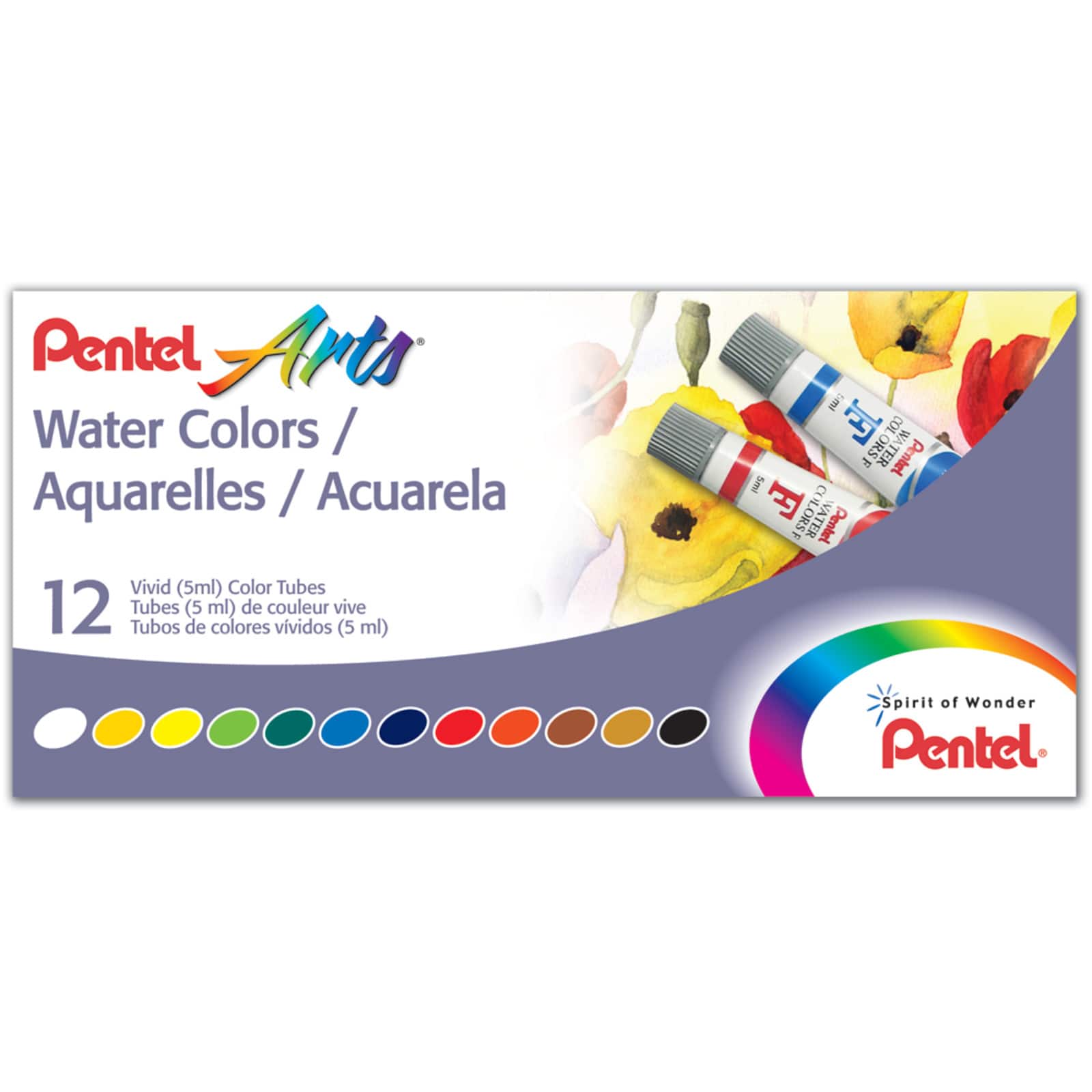 Pentel&#xAE; Watercolor 12 Color Set