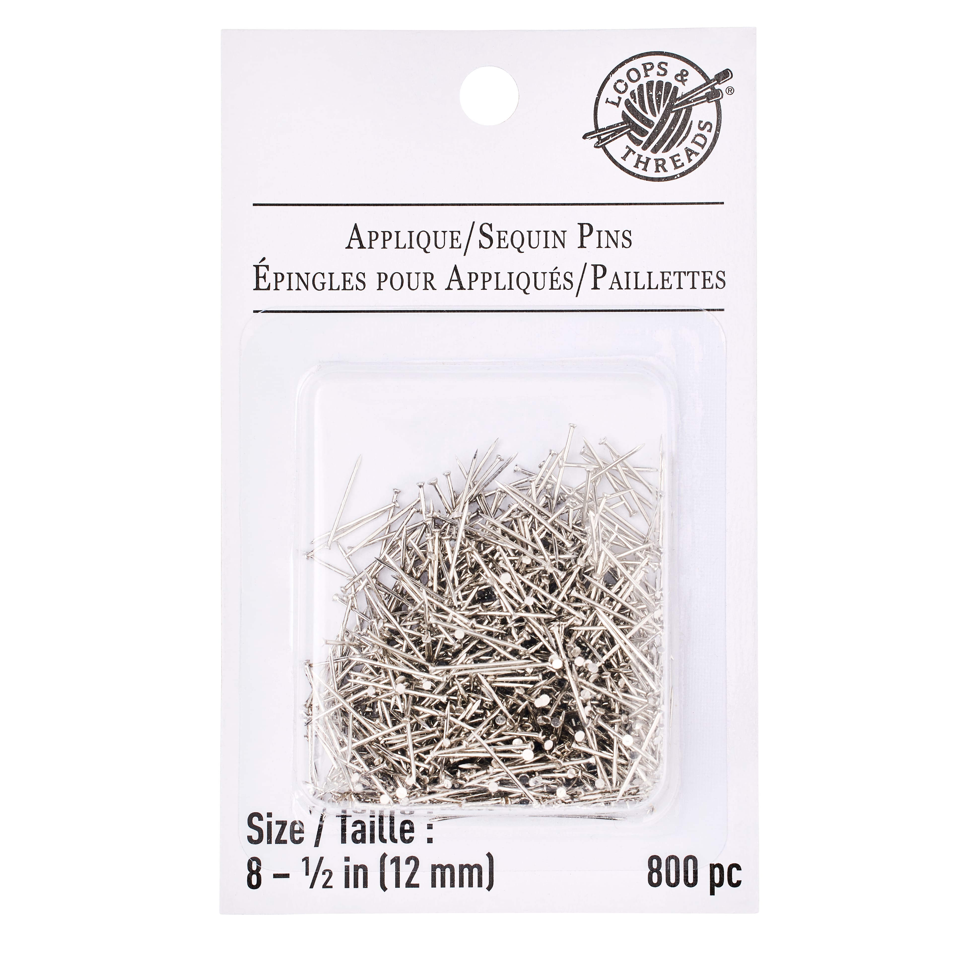 220 PCS Sewing Pins for Fabric Long Straight Pins Straight Pins with  Colored
