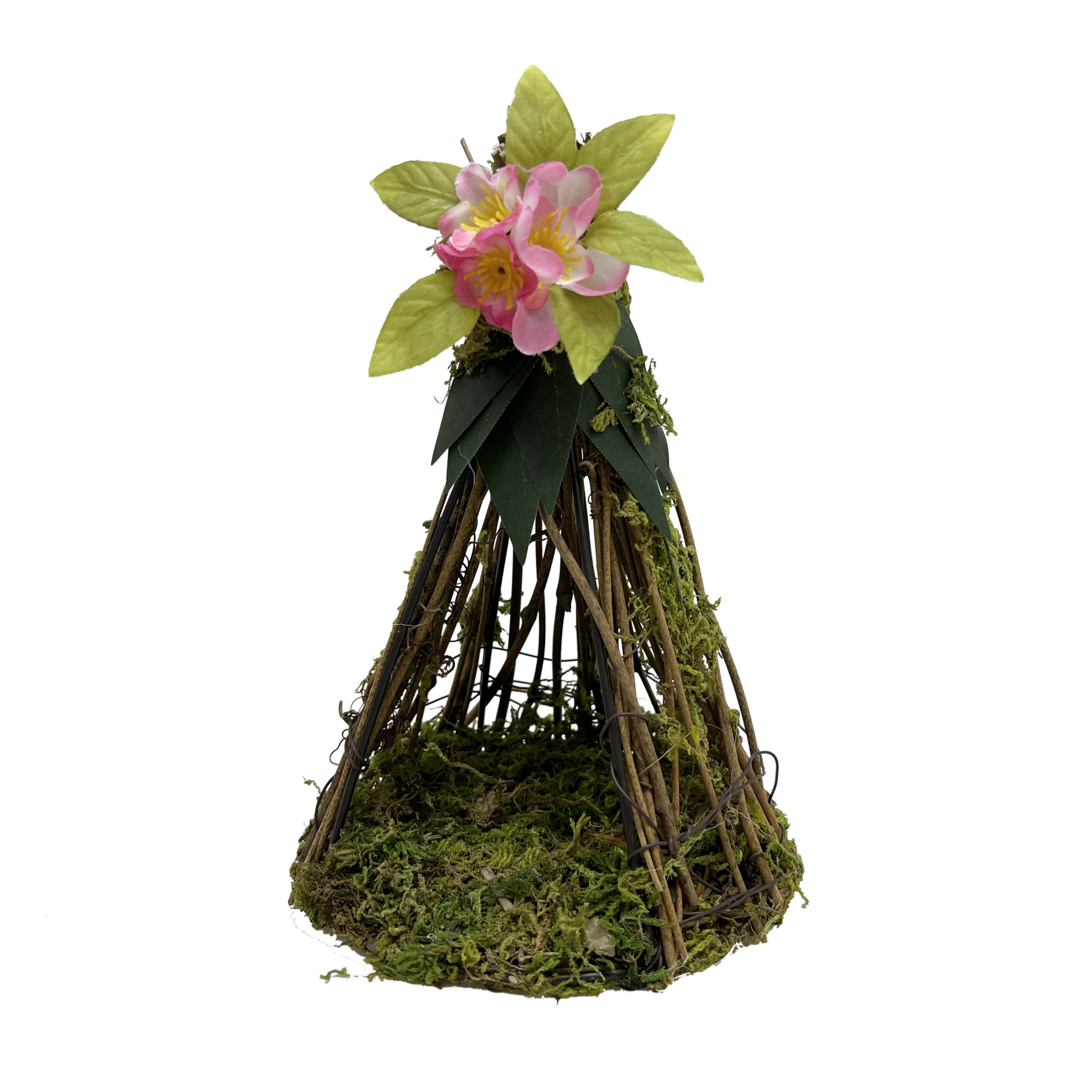 8&#x22; Green Moss &#x26; Flower Tent by Ashland&#xAE;
