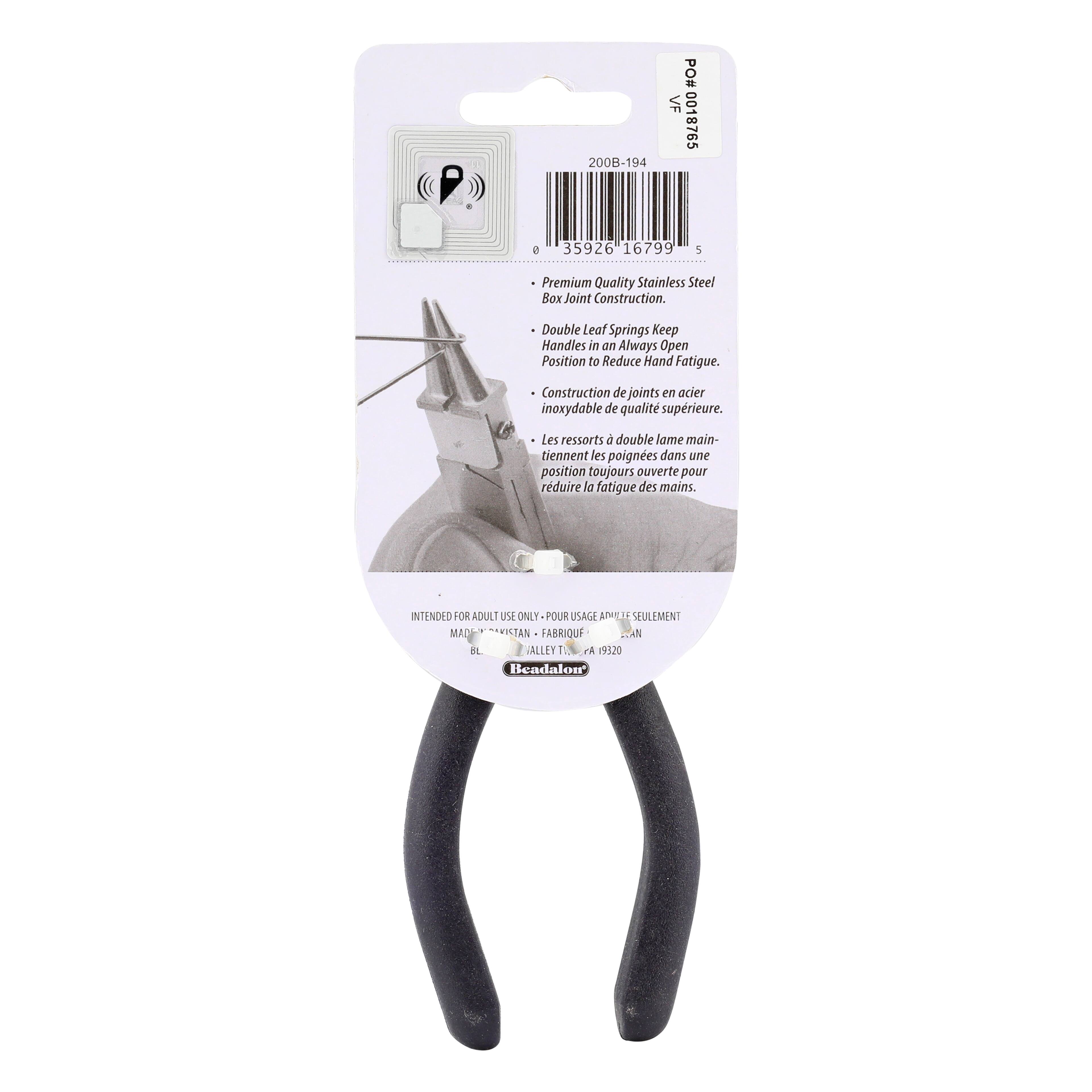 Beadalon&#xAE; Professional Series Nylon Inner Jaw Round Nose Pliers