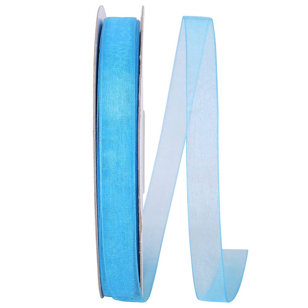 JAM Paper 5/8" x 100yd. Chiffon Mono Sheer Ribbon