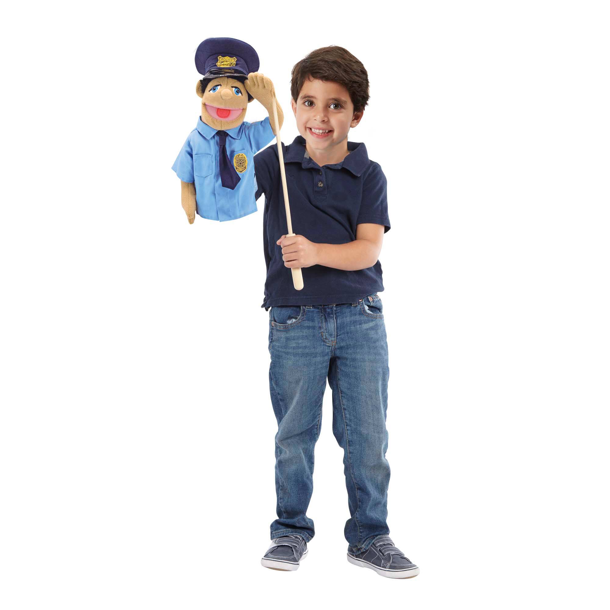 Police Officer Puppet Melissa & Doug 40351 Details about   Puppets & Plush Toy 