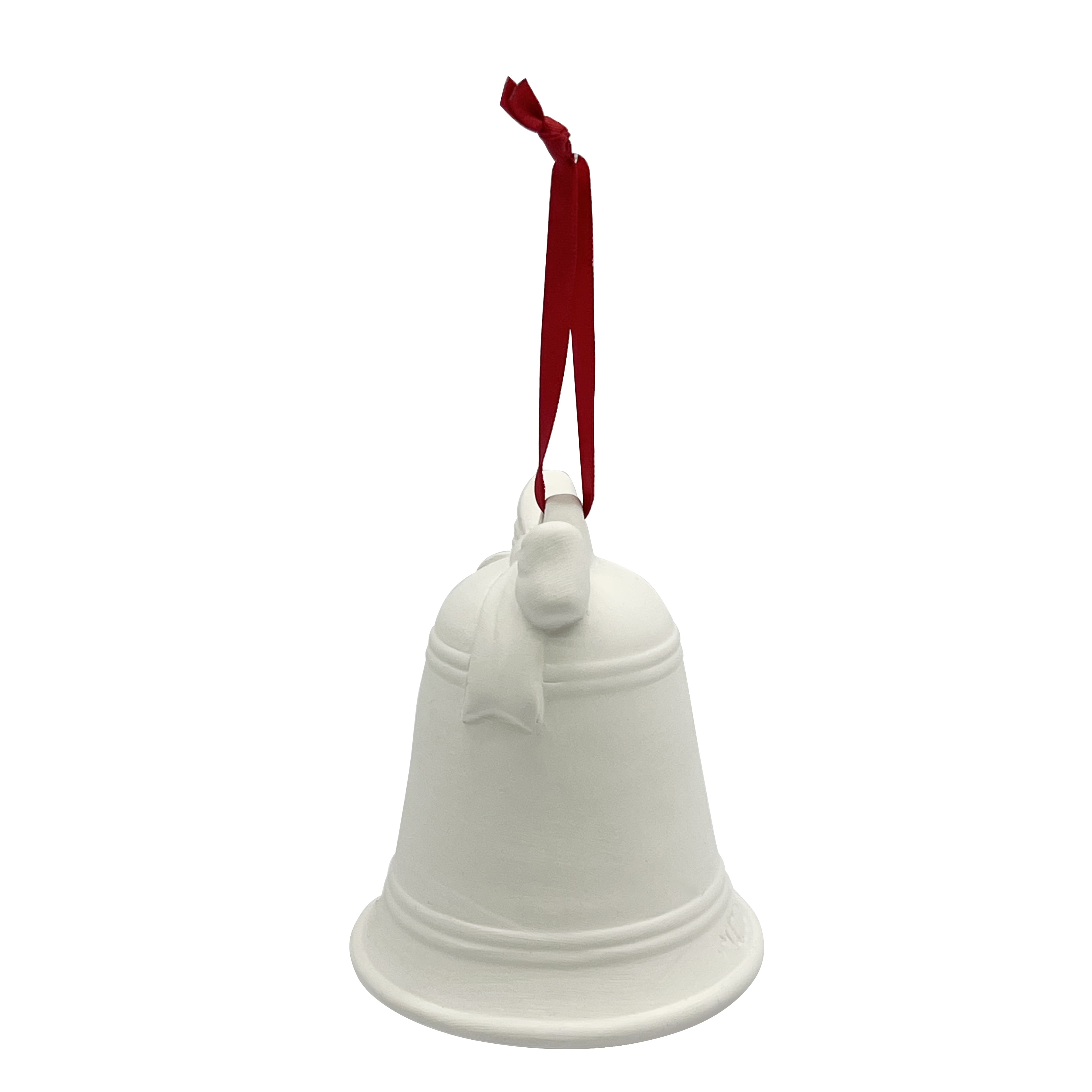 3.75&#x22; DIY Ceramic Bell Ornament by Make Market&#xAE;