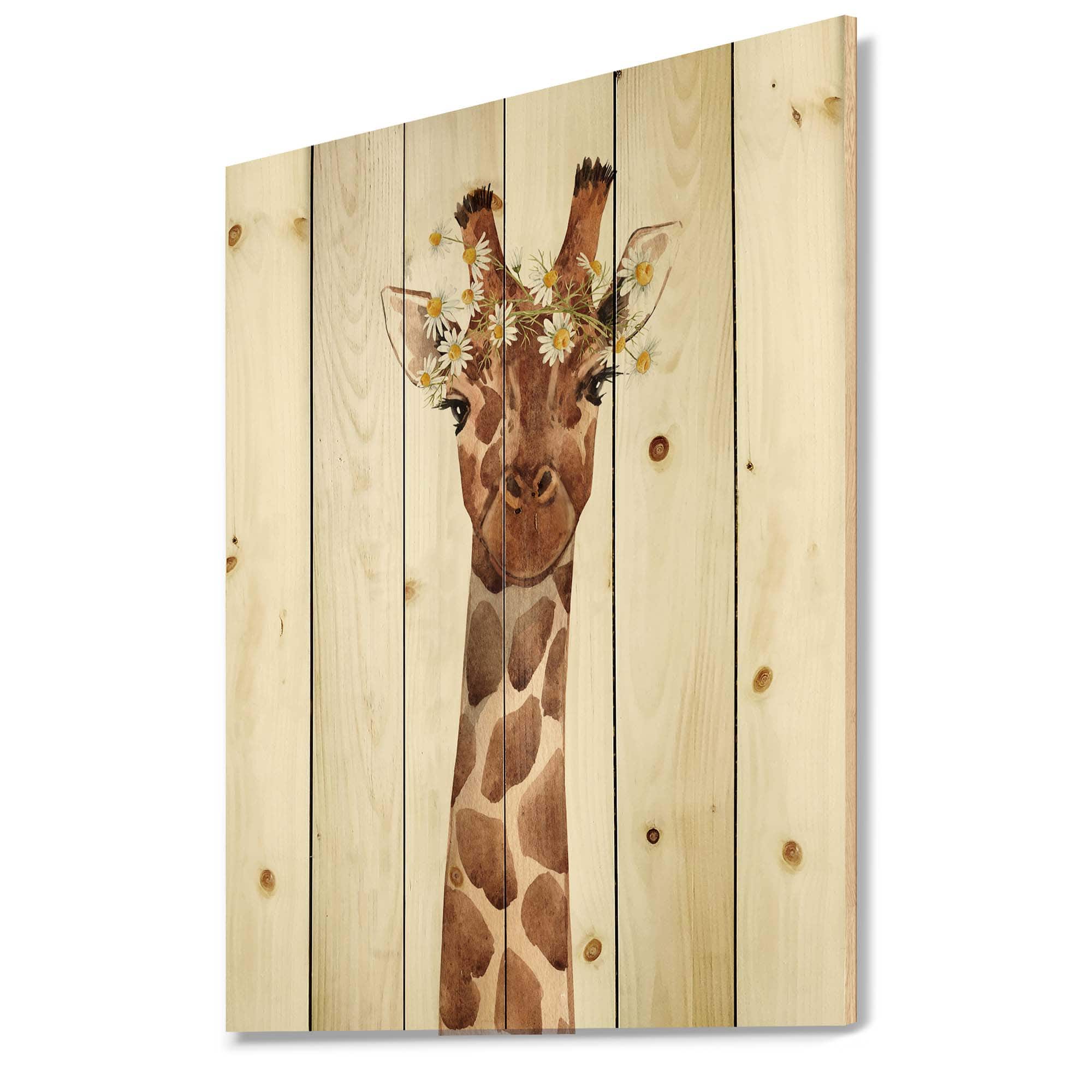 Designart - Portrait of A Giraffe XI