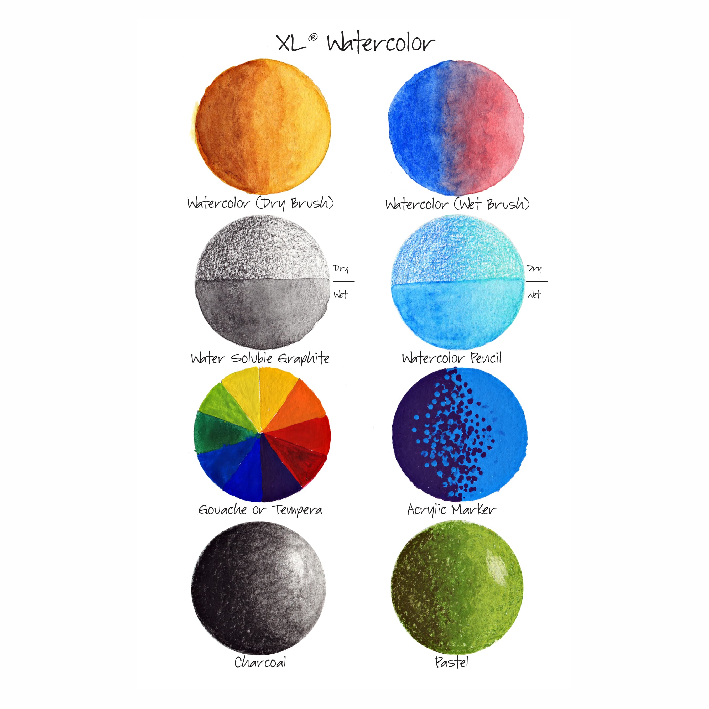 Canson® XL® Watercolour Pad