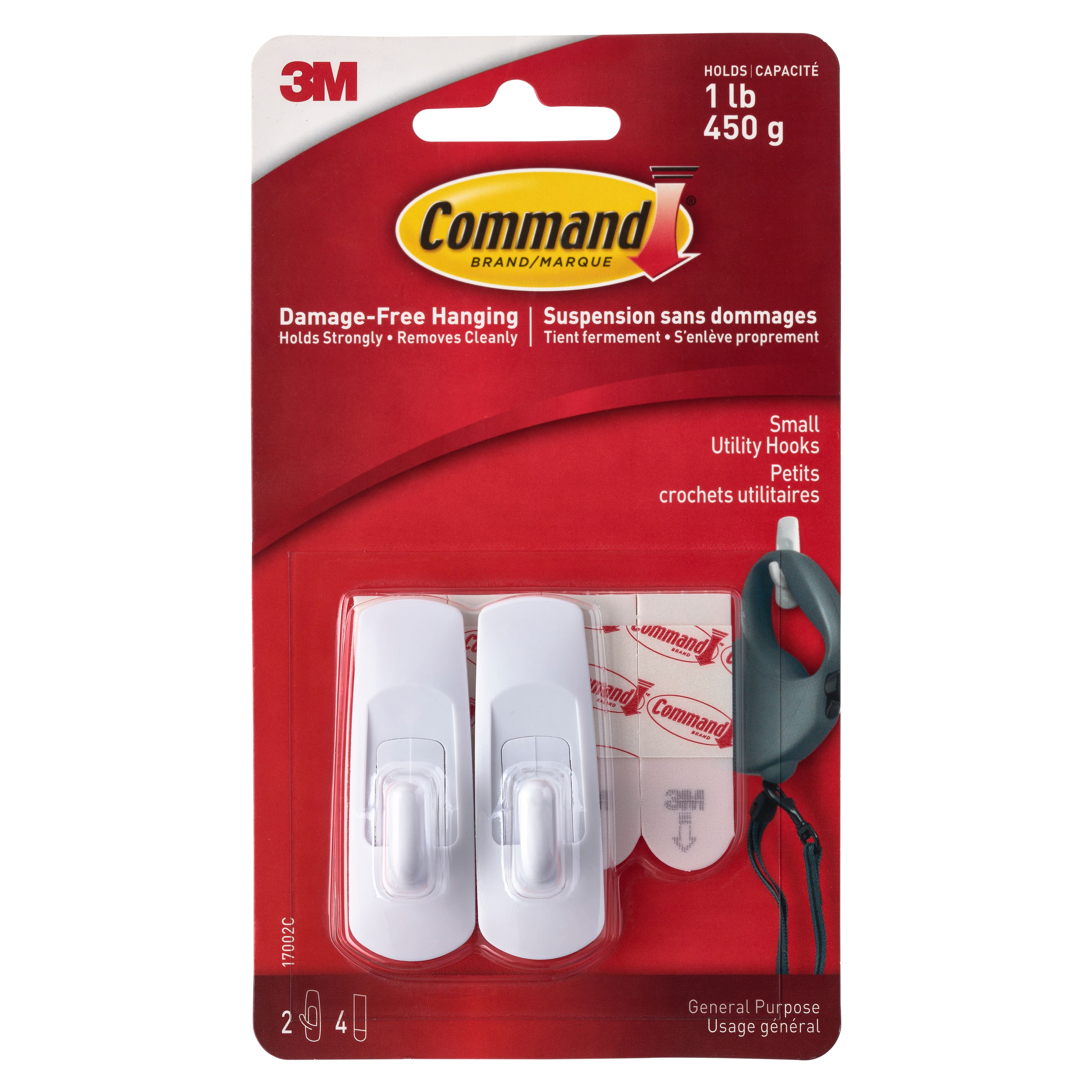 12 Packs: 2 ct. (24 total) Command™ White Utility Hooks