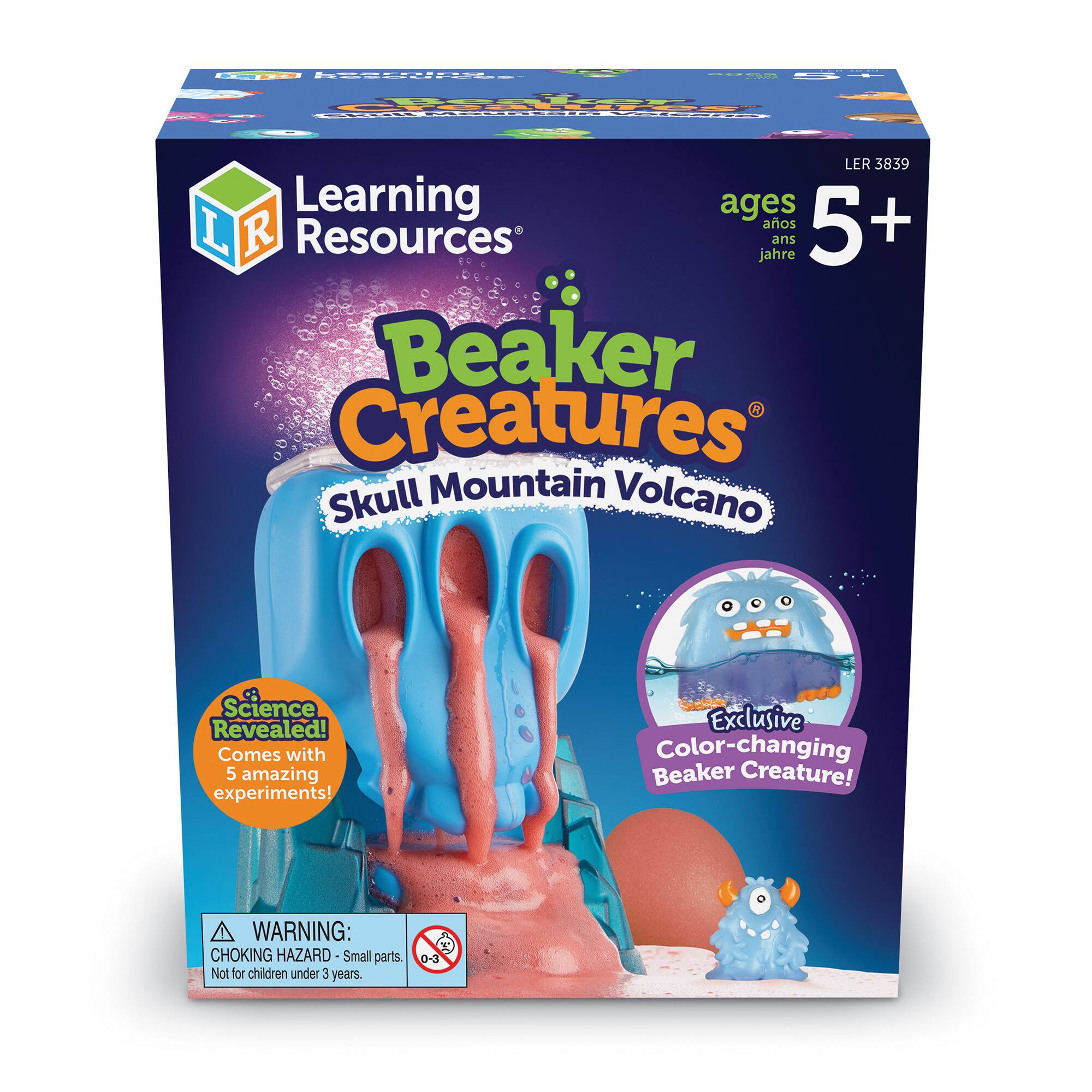 Learning Resources Beaker Creatures Skull Mountain Volcano