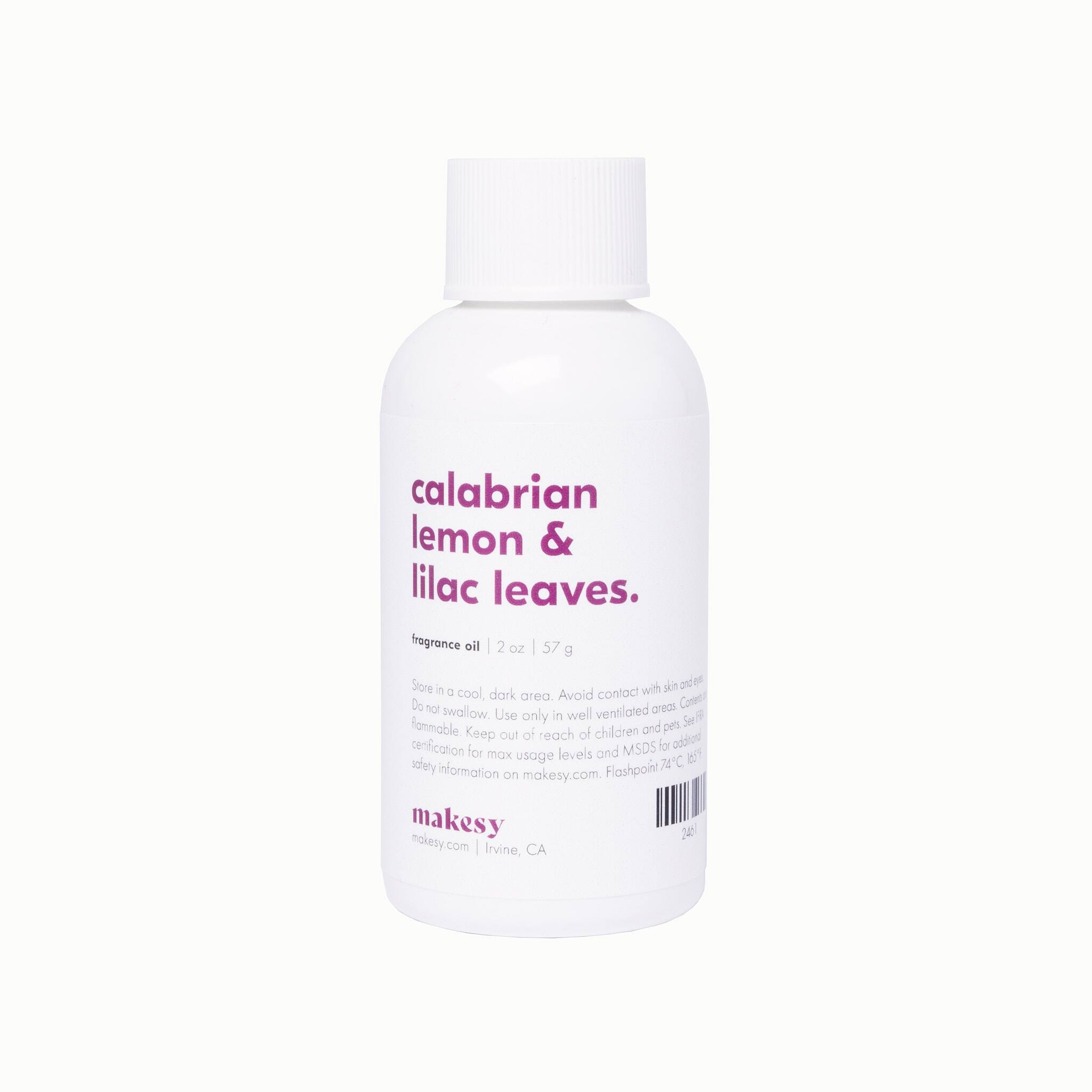 makesy Calabrian Lemon + Lilac Leaves Fragrance Oil Michaels