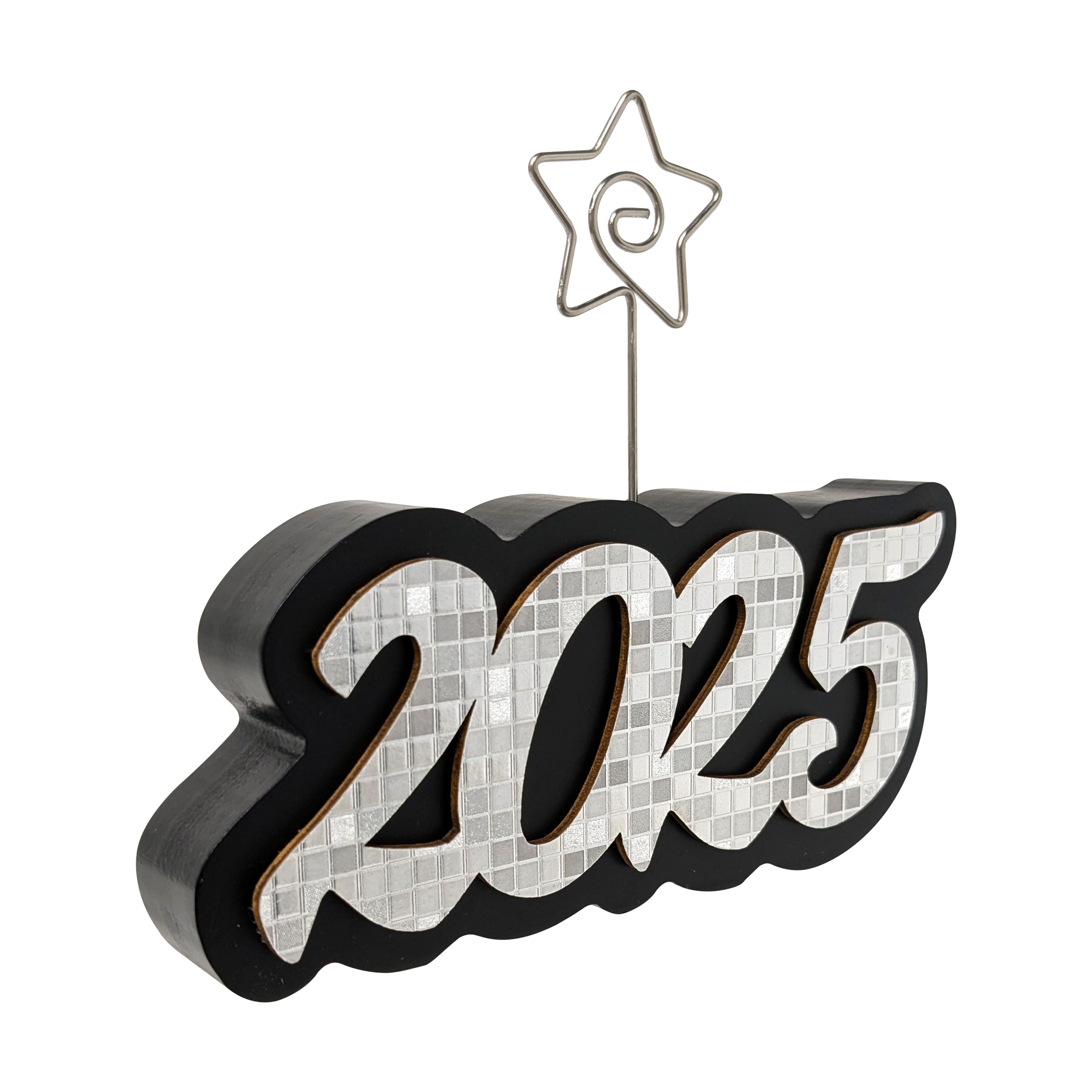 Graduation&#x2122; 5.5&#x22; 2025 Disco Photo Clip Frame by Studio D&#xE9;cor&#xAE;