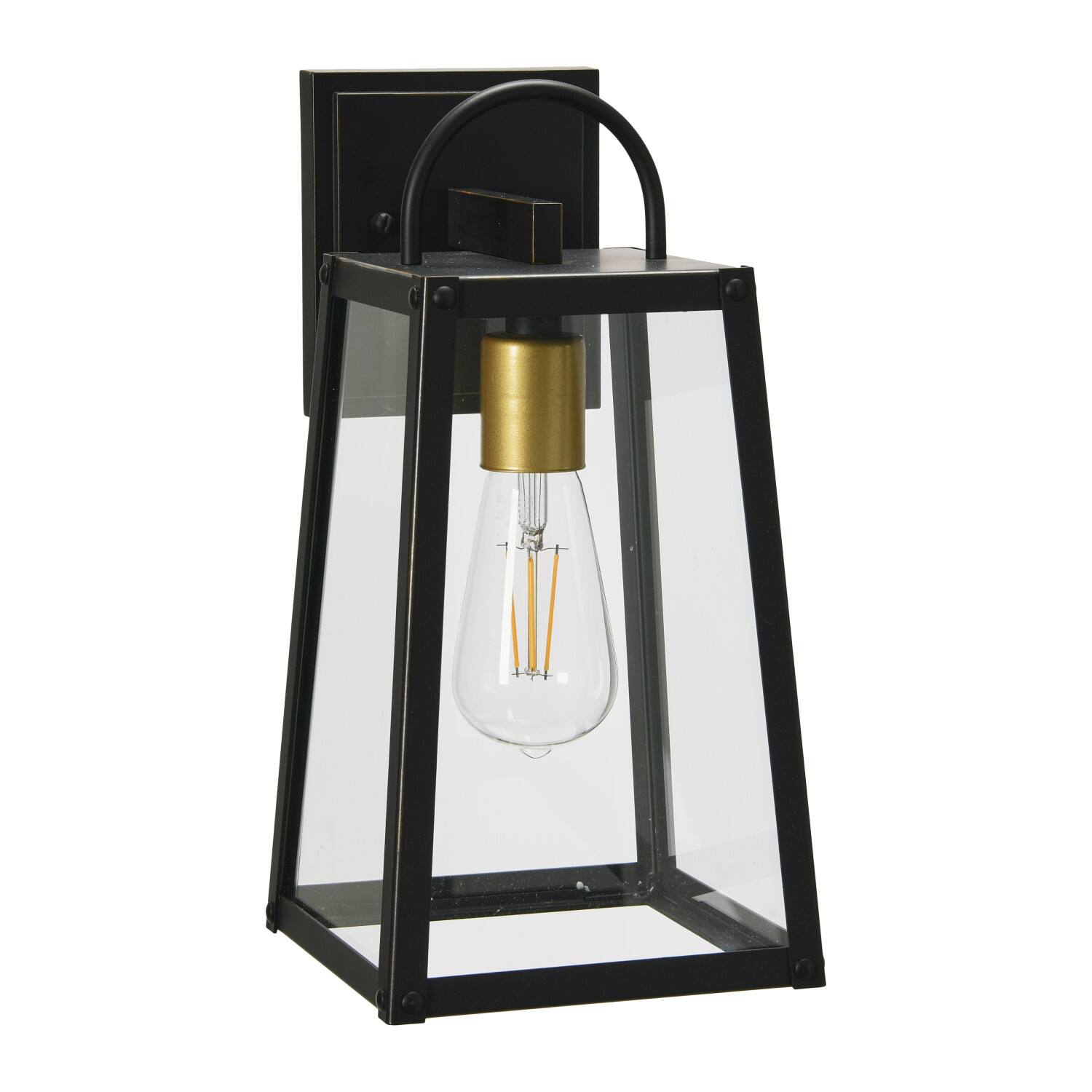 Hello Honey&#xAE; Robert Stevenson Lighting Dorchester Oil Rubbed Bronze Metal &#x26; Glass Outdoor Light