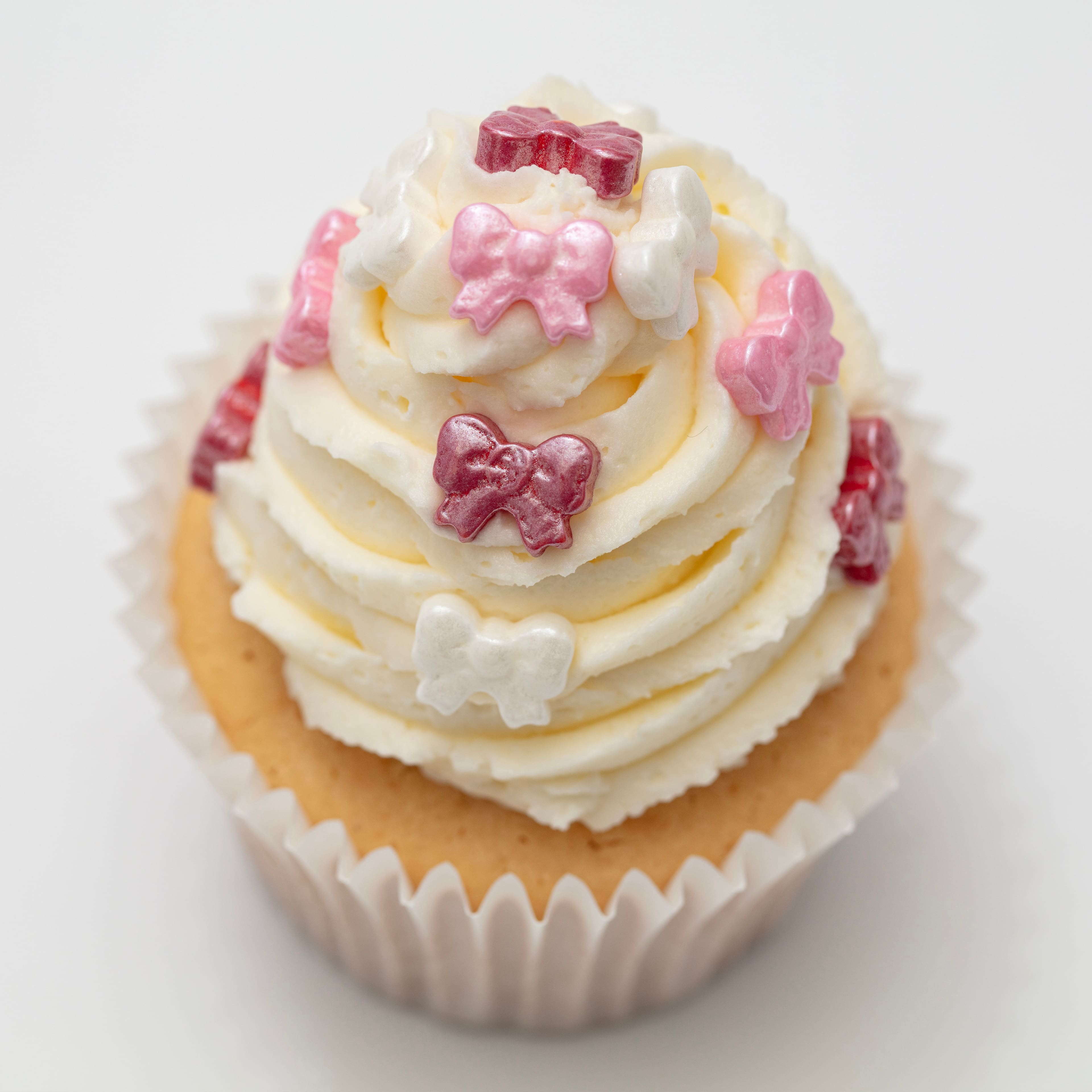 PME Cake Sweet Street&#xAE; Pink &#x26; White Bow Sprinkles