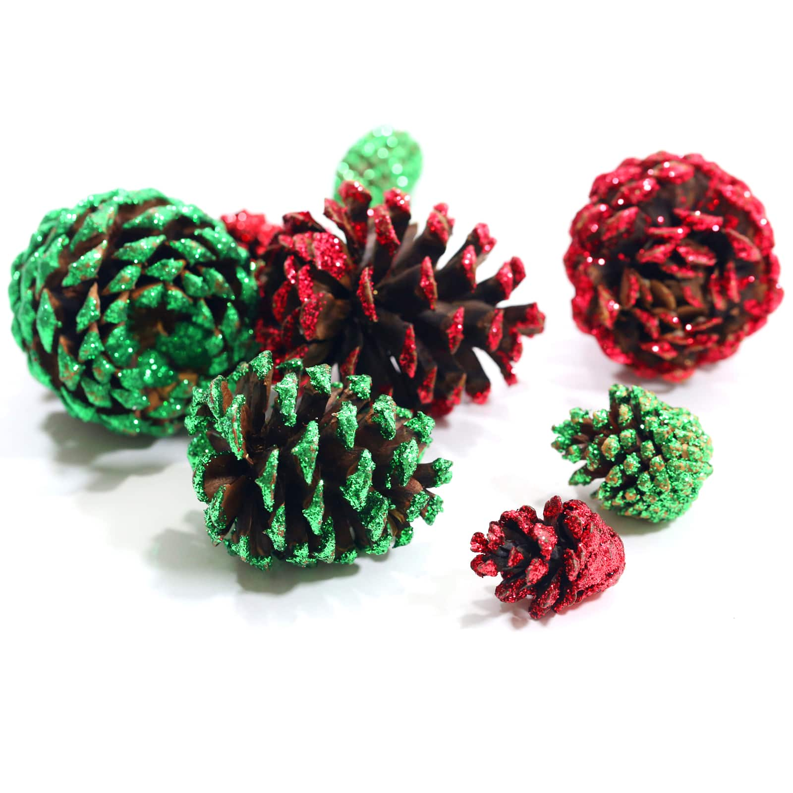 Red, Green &#x26; Gold Pinecones by Ashland&#xAE;