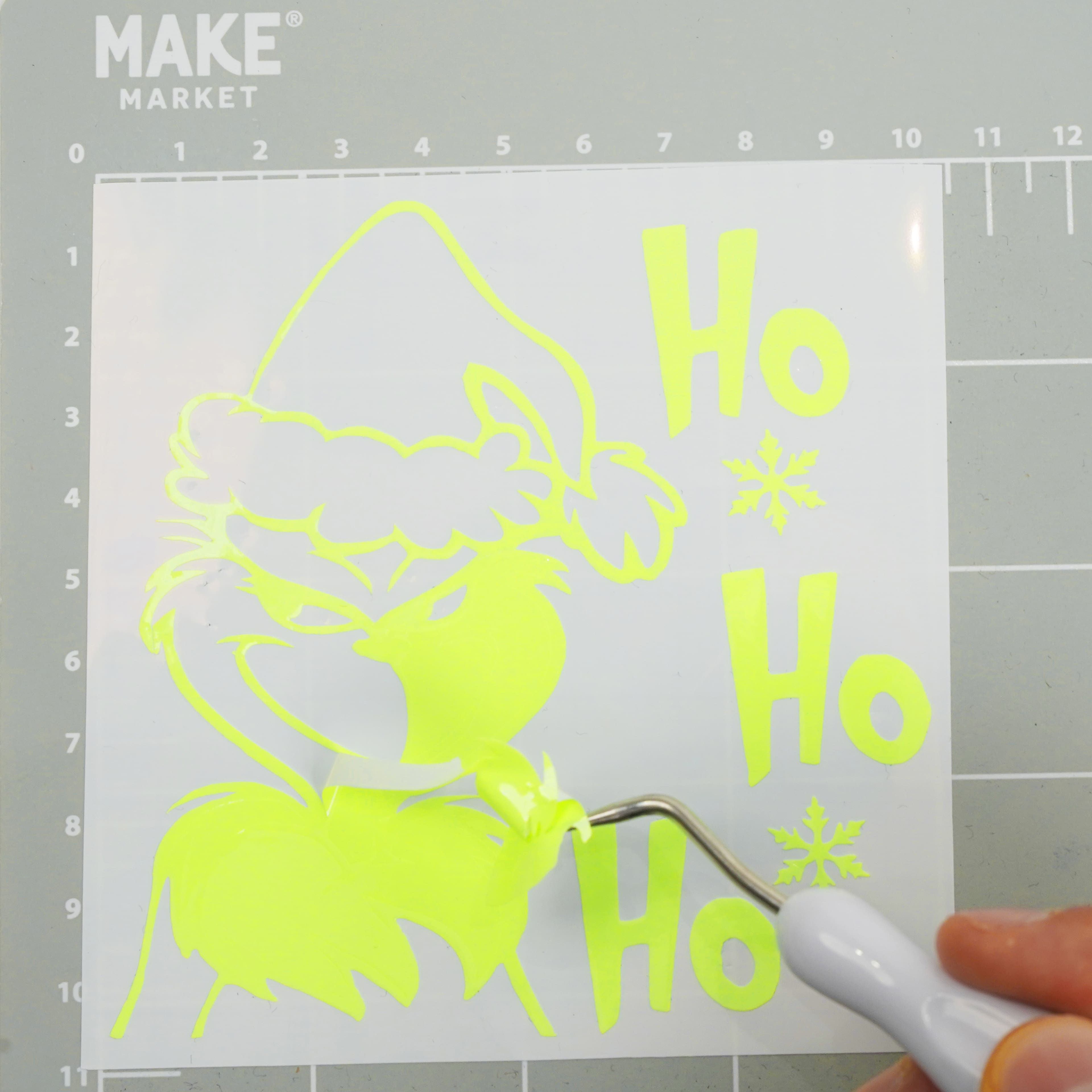 12 Pack: Neon Glow-in-the-Dark Permanent Vinyl by Make Market&#xAE;