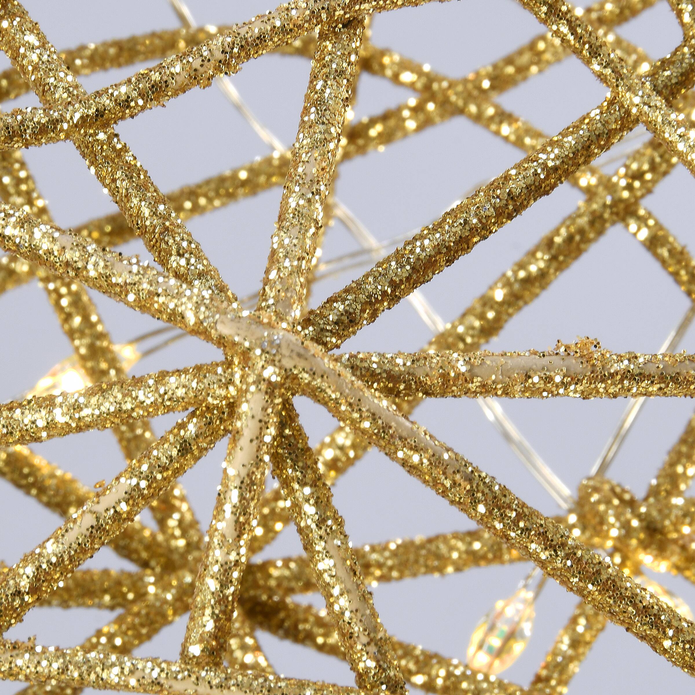 9" Gold Star Tree Top with Dual Color® Lights