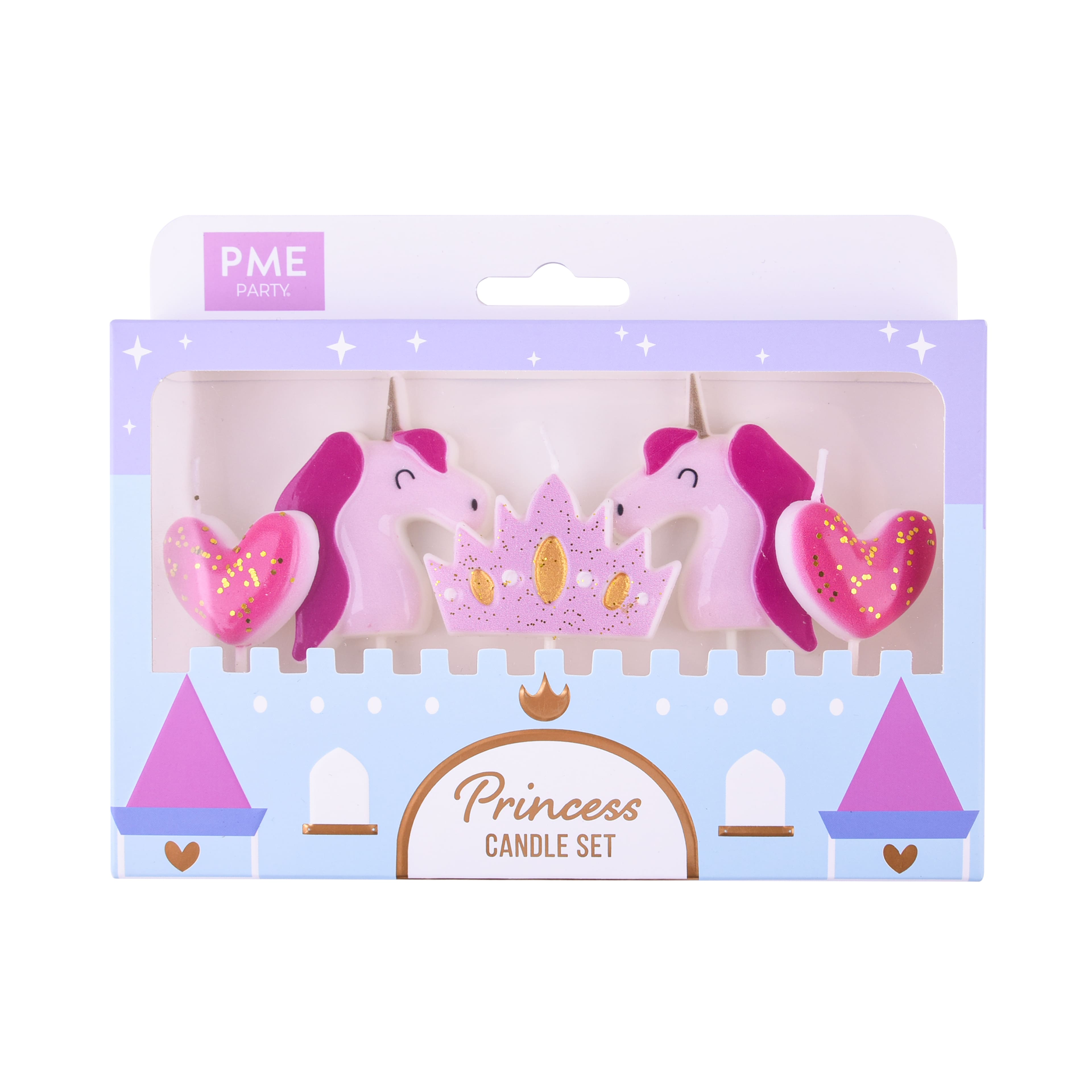 PME Party® Princess Birthday Candle Set