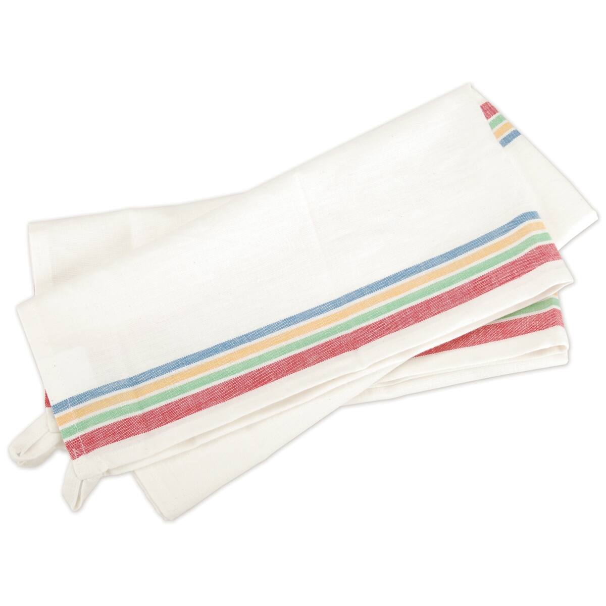 Aunt Martha&#x27;s&#xAE; Stitch &#x27;Em Up Retro Stripe Towels, 18&#x22; x 28&#x22;, 3ct.