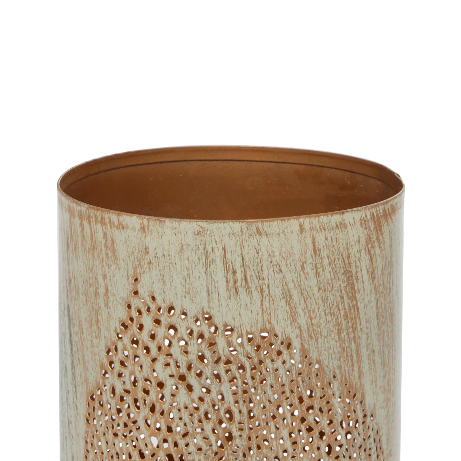 Set of 3 Metal Eclectic Lantern, 6", 9", 12