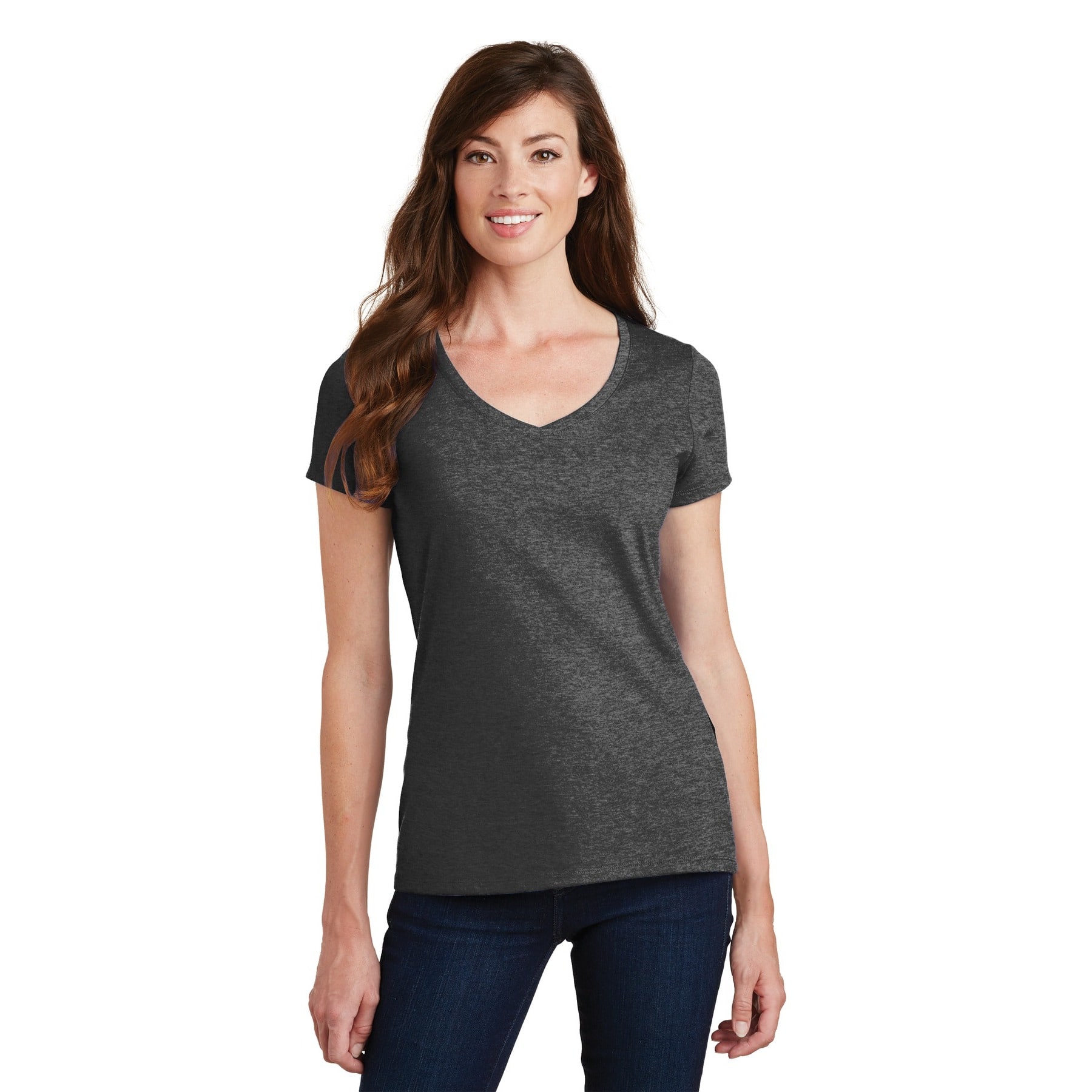 Port & Company® Fan Favorite™ Ladies V-Neck T-Shirt