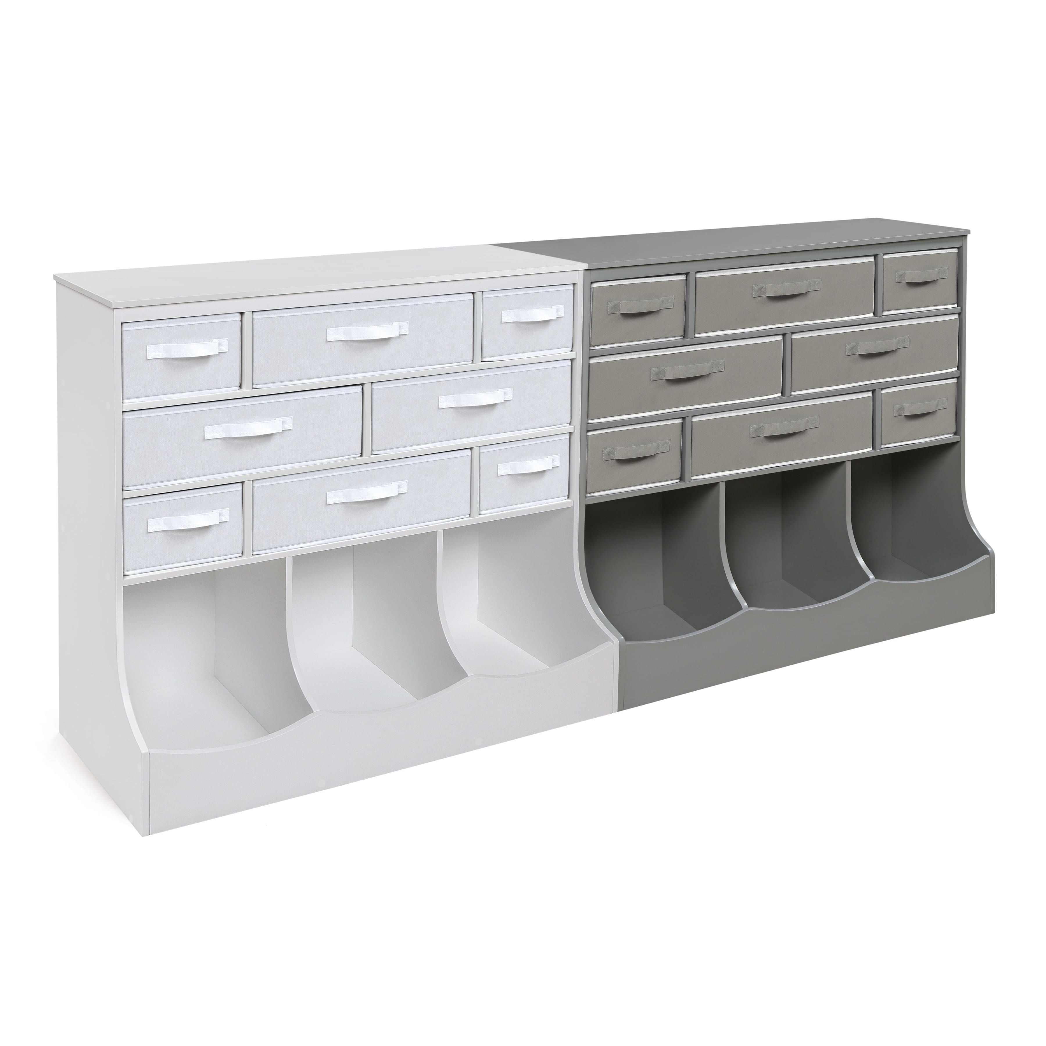 Badger Basket White Baskets &#x26; Bins Storage Station