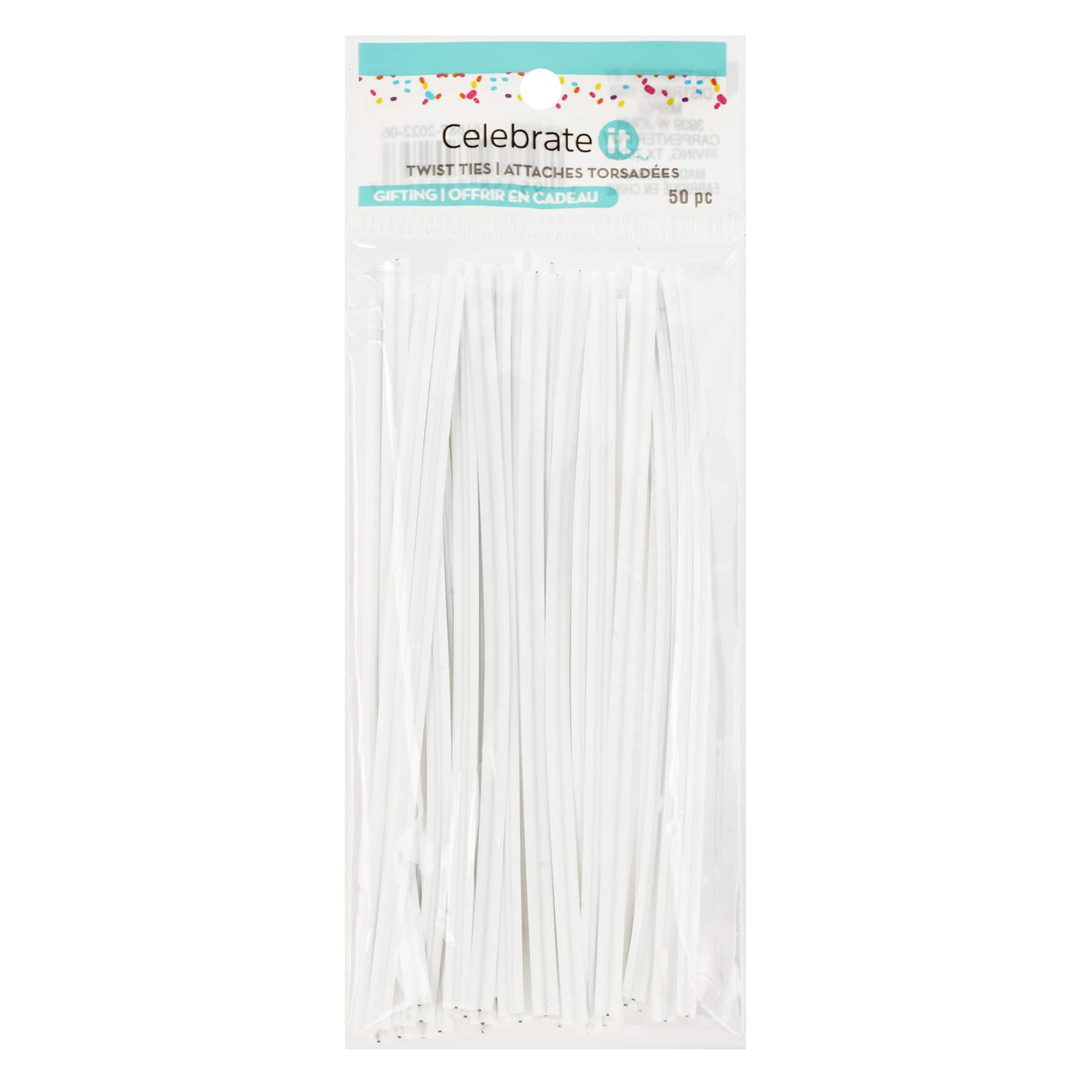30 Packs: 50 ct. (1,500 total) Twist Ties by Celebrate It™