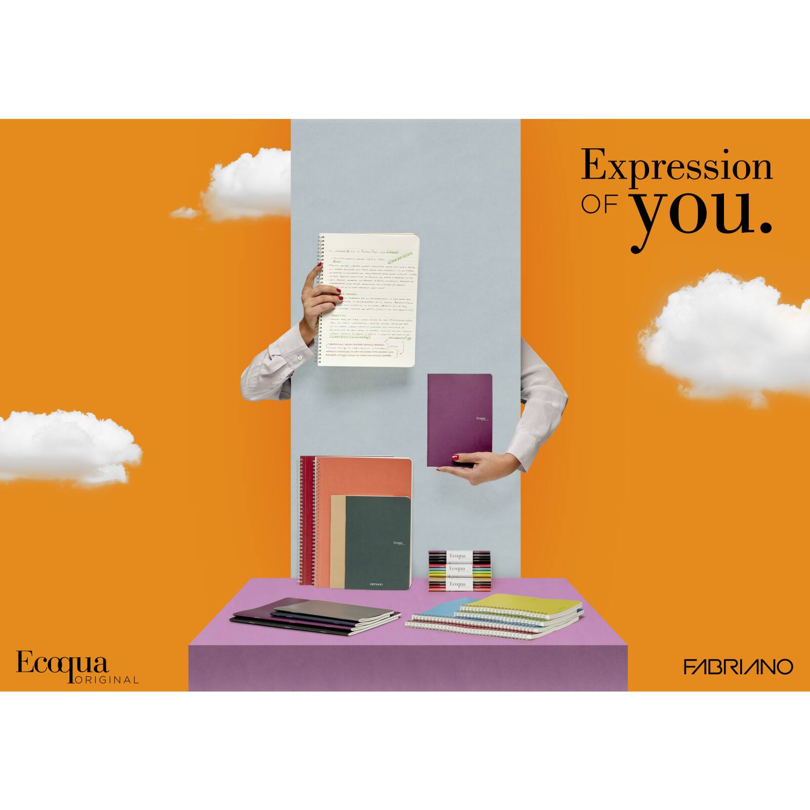 Fabriano® EcoQua A4 Blank Notebook