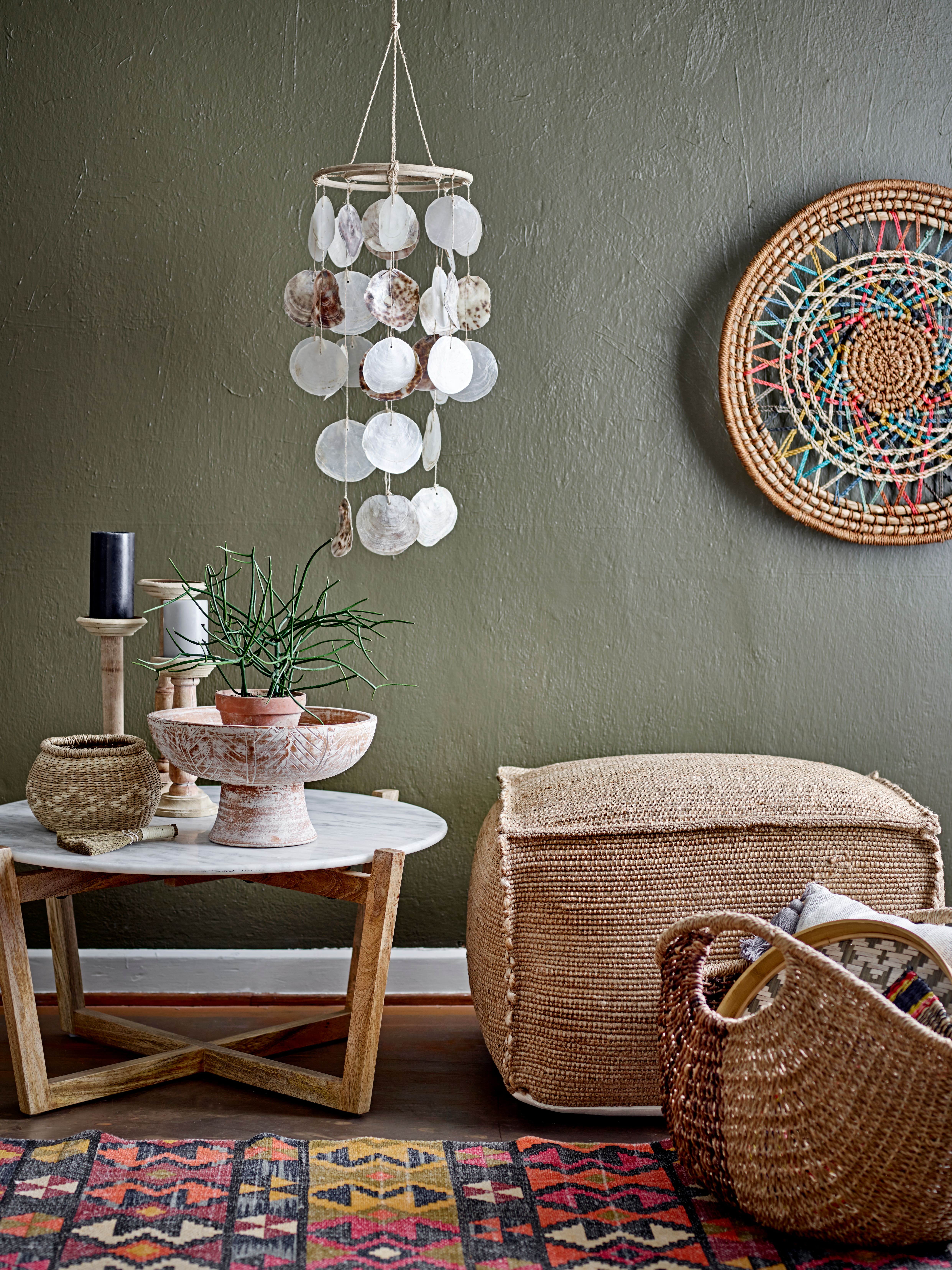 Hello Honey&#xAE; 24&#x22; Handwoven Jute Pouf