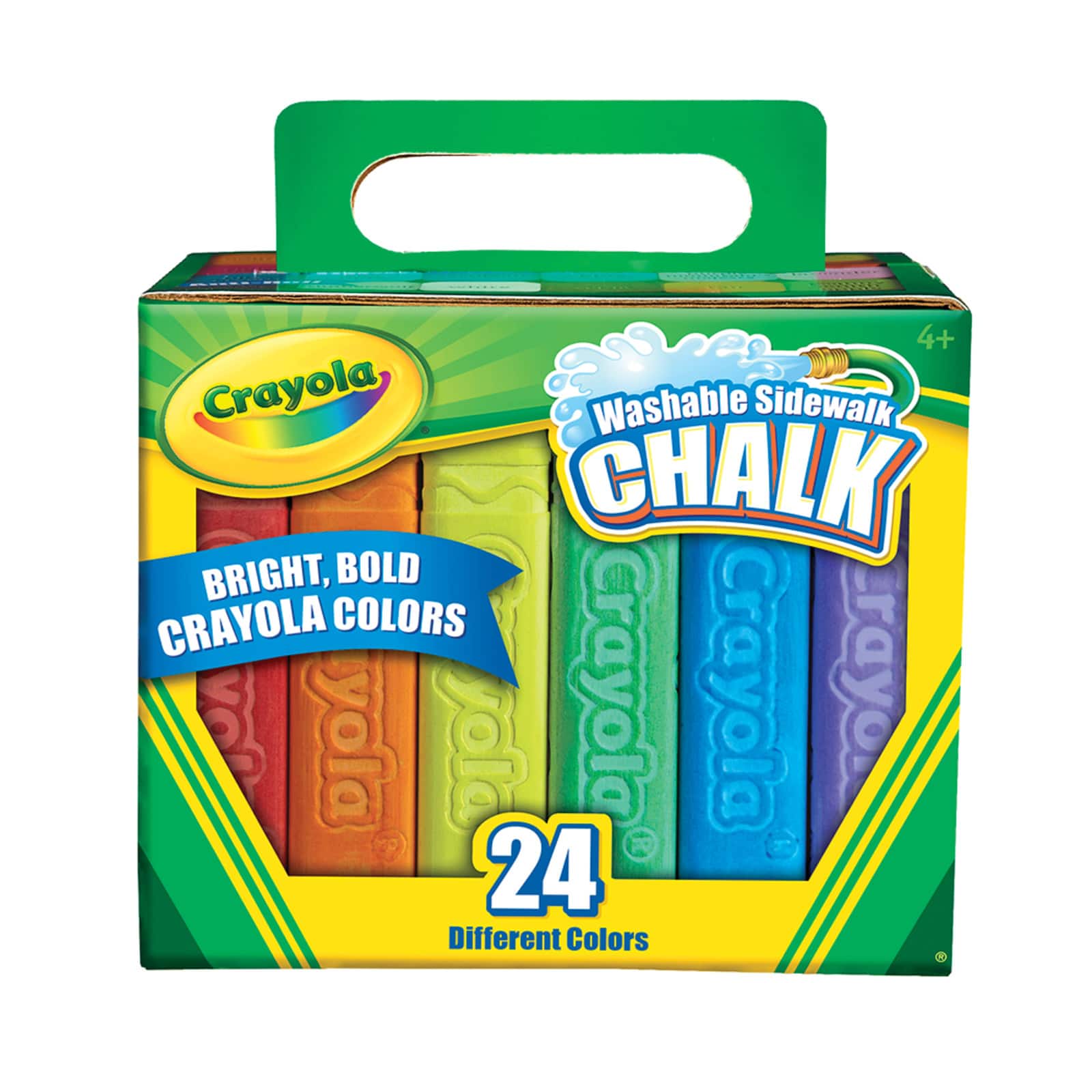 Crayola&#xAE; 24 Color Washable Sidewalk Chalk Set