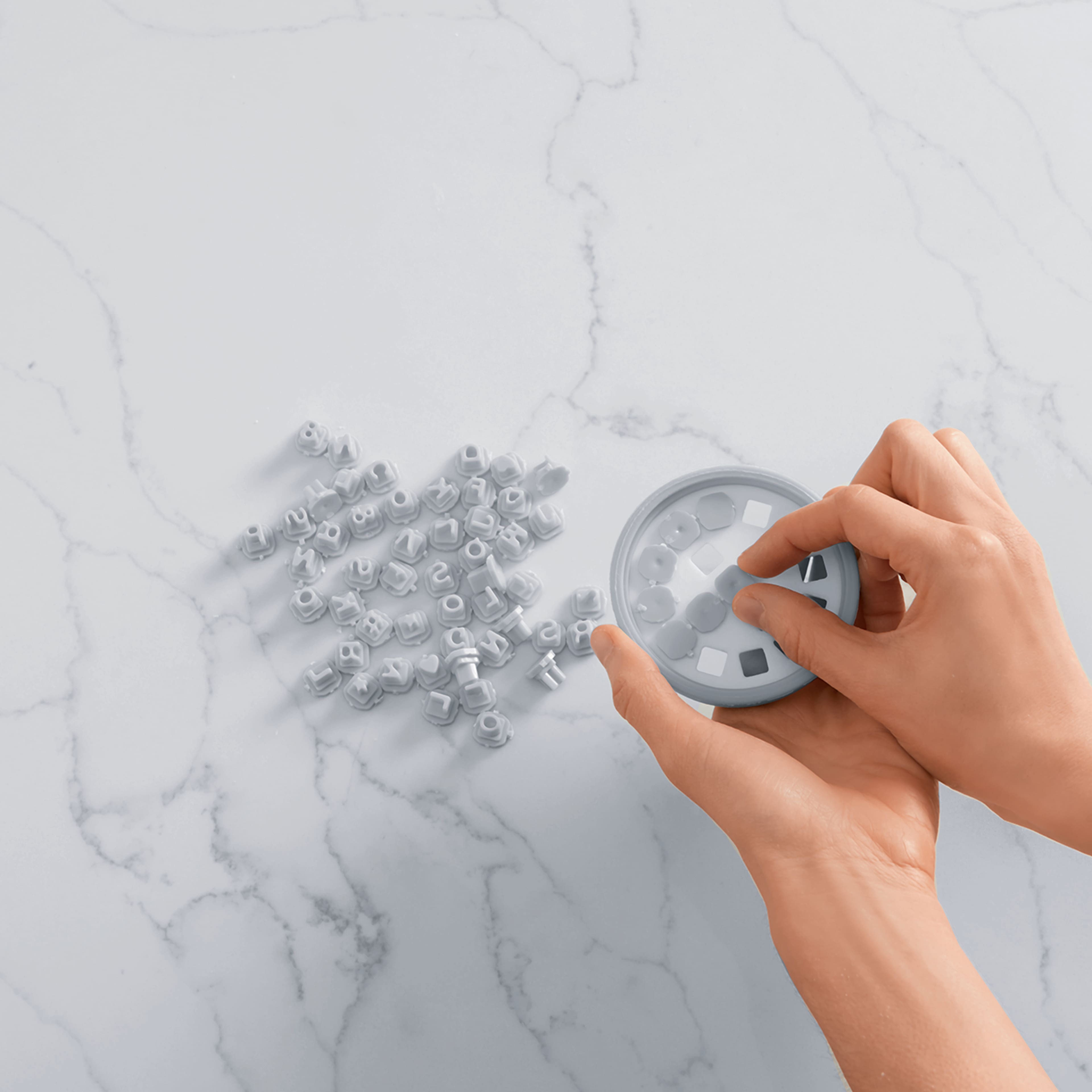 Alphabet & Number Cookie Embosser Kit by Makery™