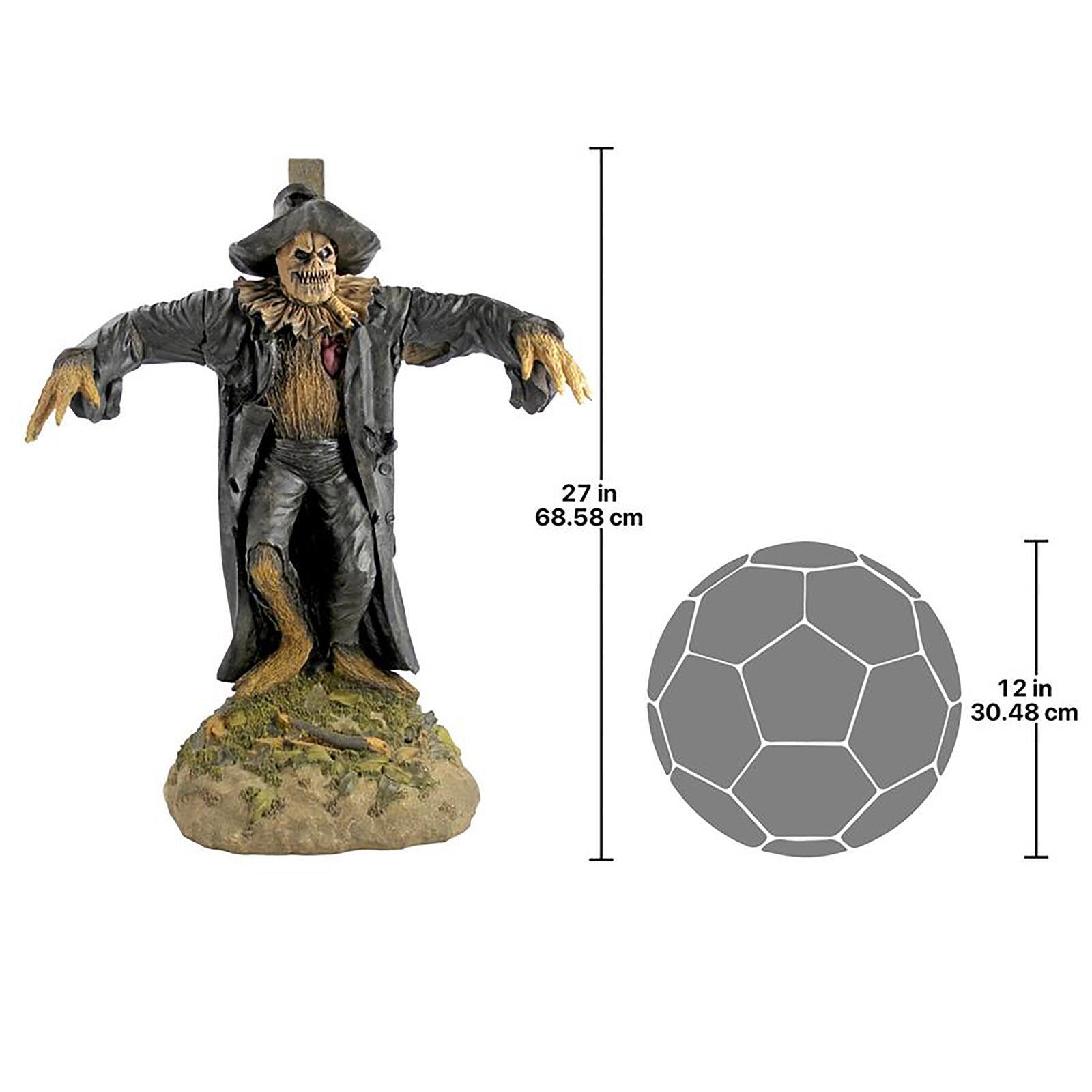 Design Toscano Harvest of Evil Garden Scarecrow Statue