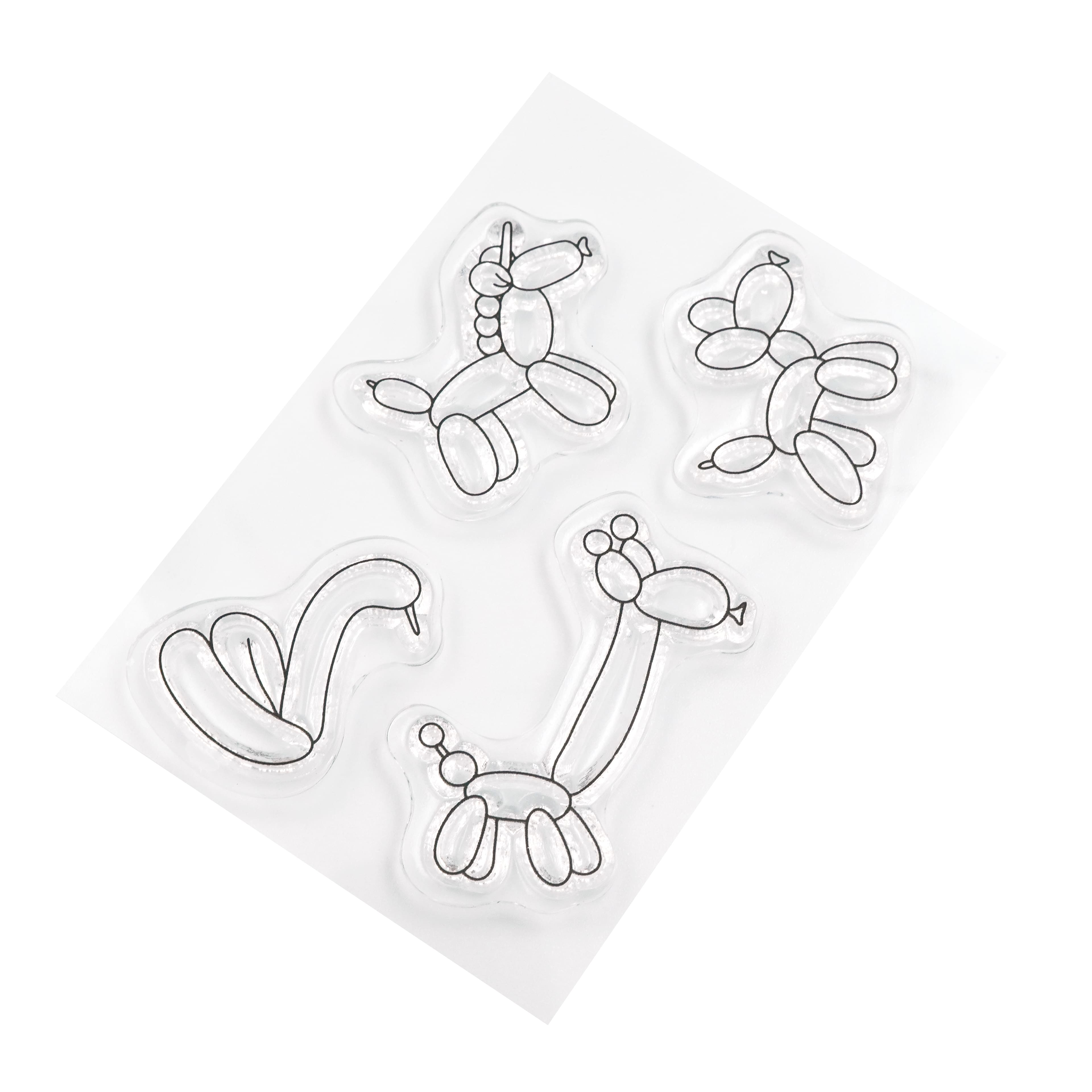 Mini Balloon Animals Clear Stamp Set by Recollections&#x2122;