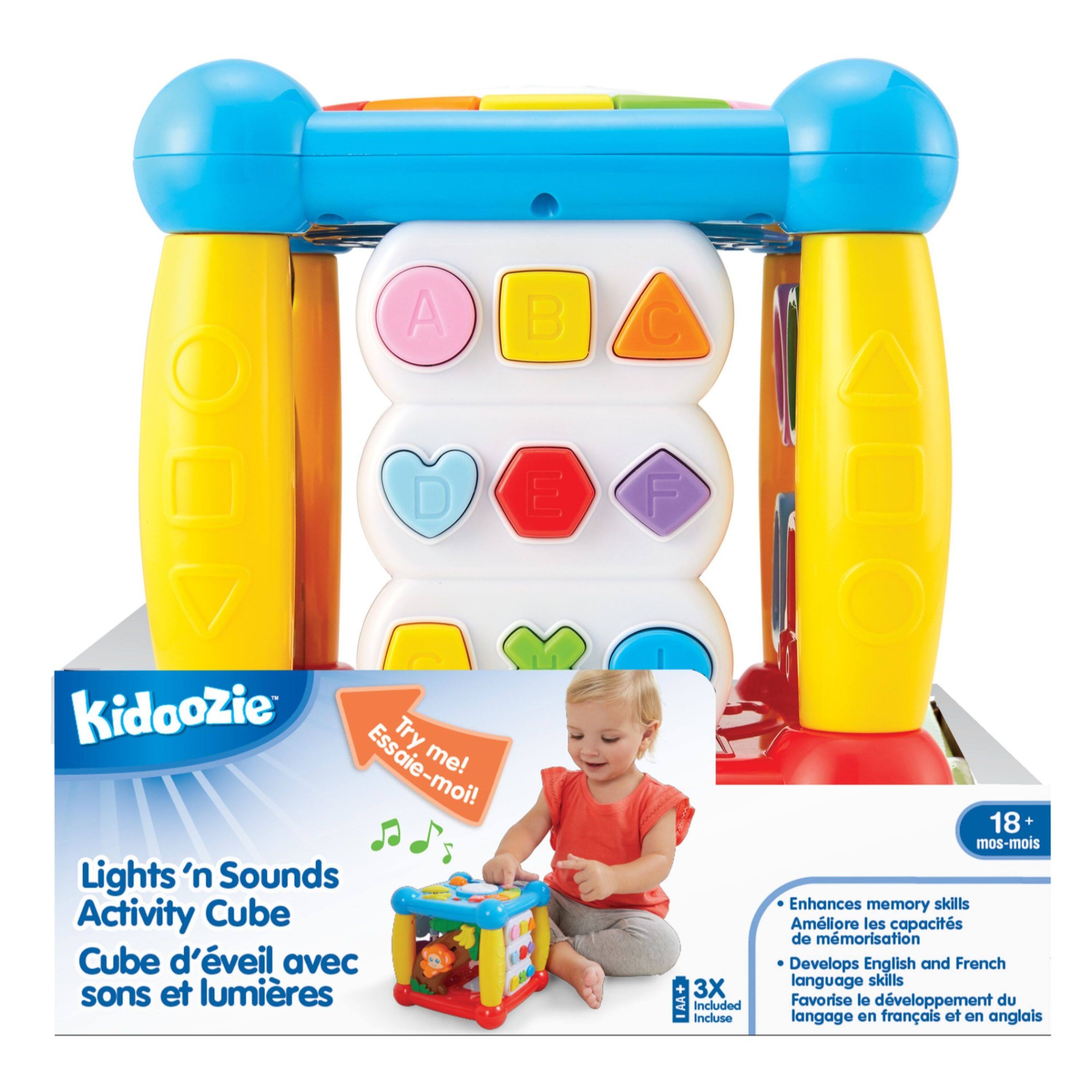 Kidoozie Lights &#x27;n Sounds Activity Cube