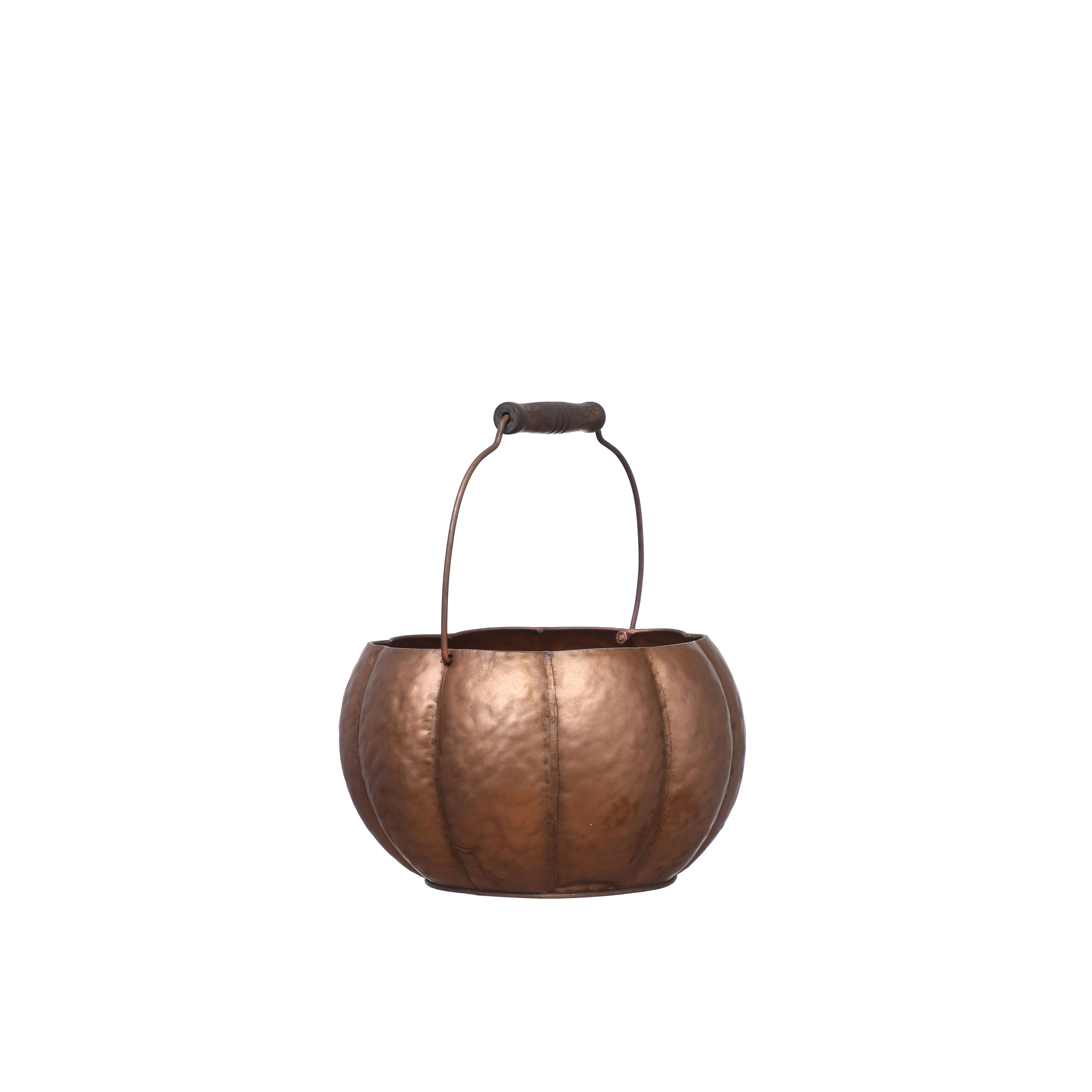 5.9&#x22; Copper Pumpkin Container by Ashland&#xAE;
