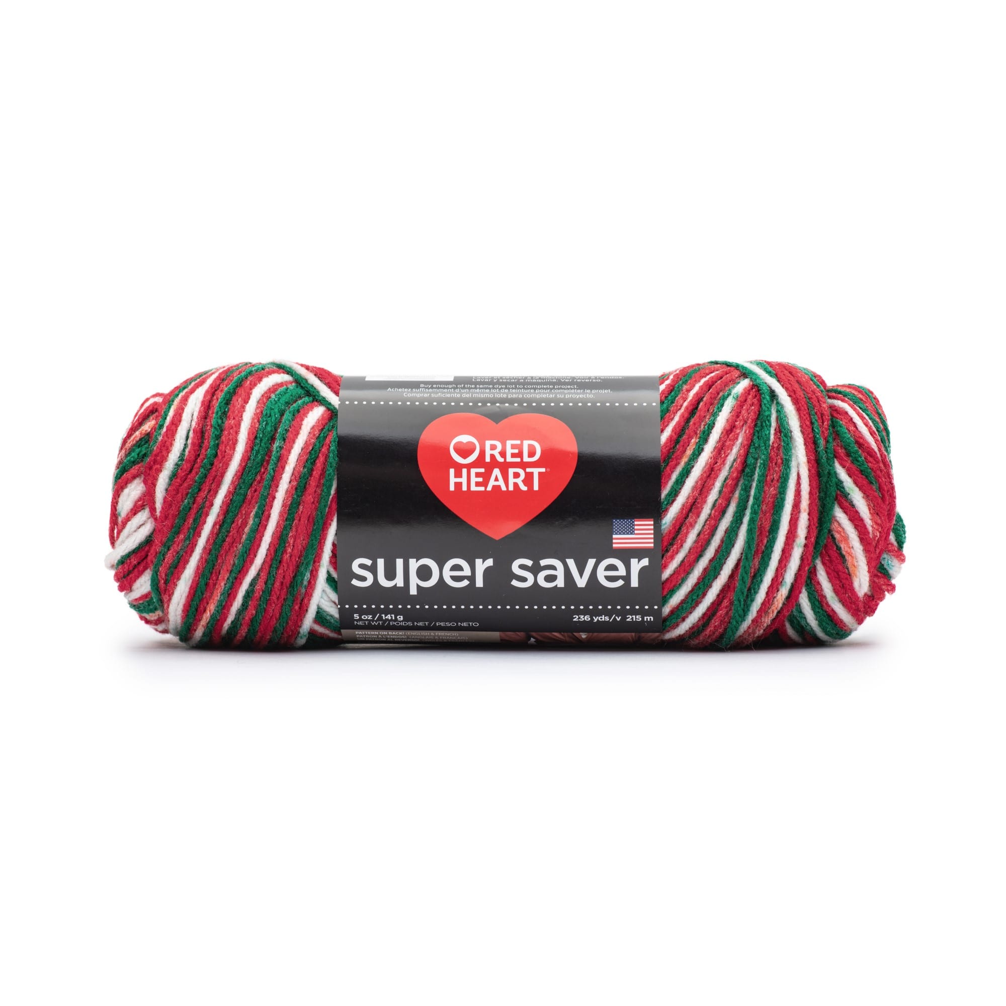 Variegated yarn red heart sales