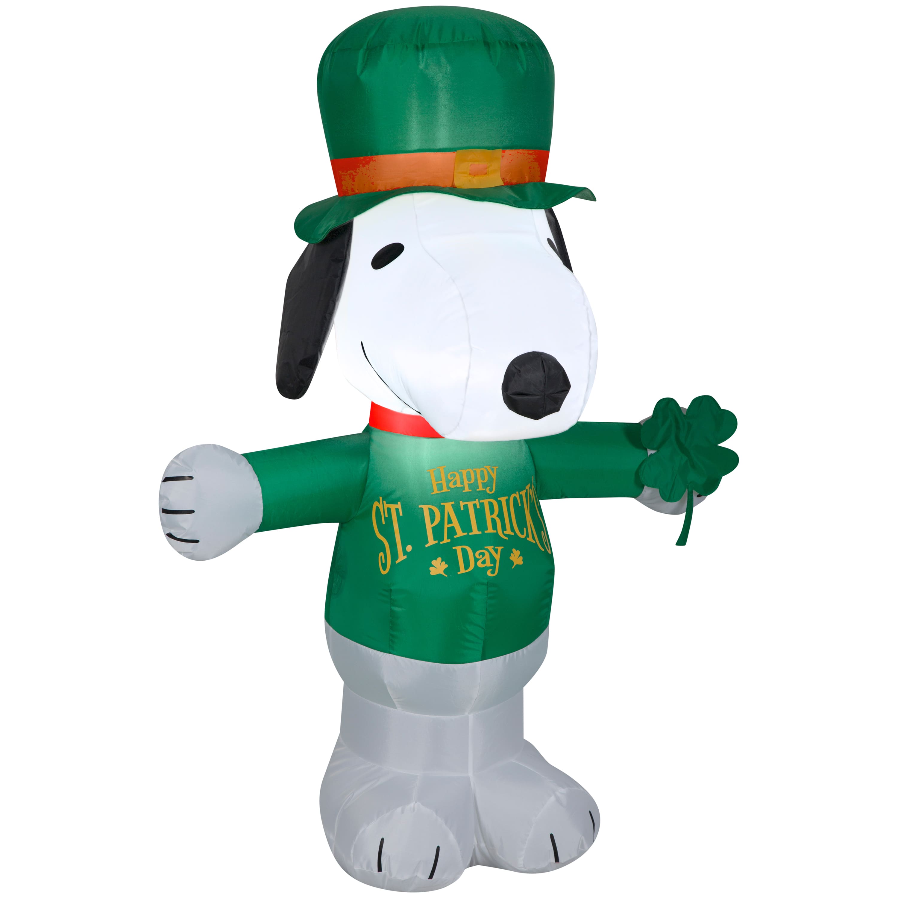 3.5ft. Airblown® Inflatable St. Patrick's Day Snoopy