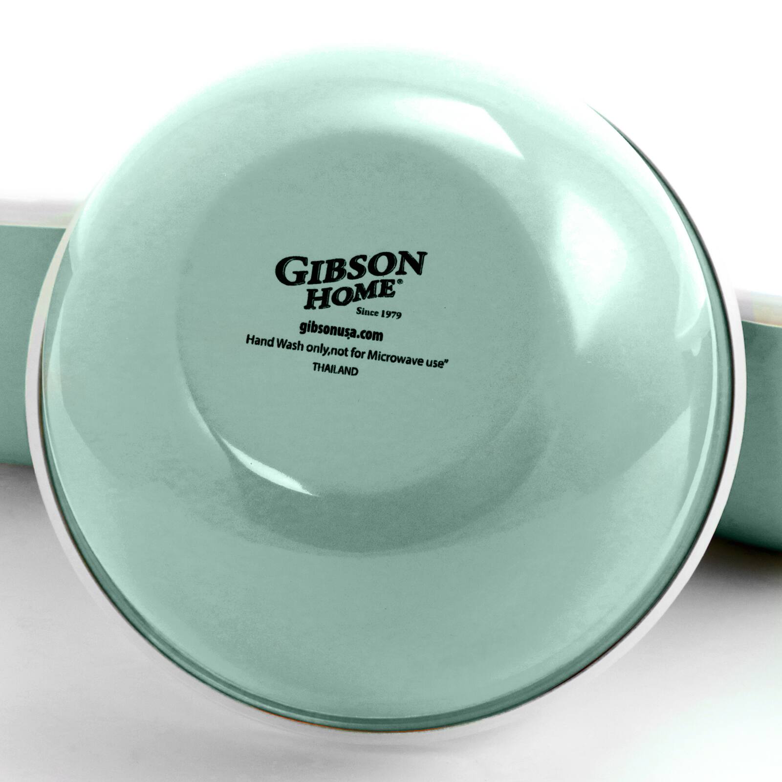 Gibson Home® Plaza Cafe Sky Blue 3-Piece Stackable Nesting Mixing Bowl Set with Lids