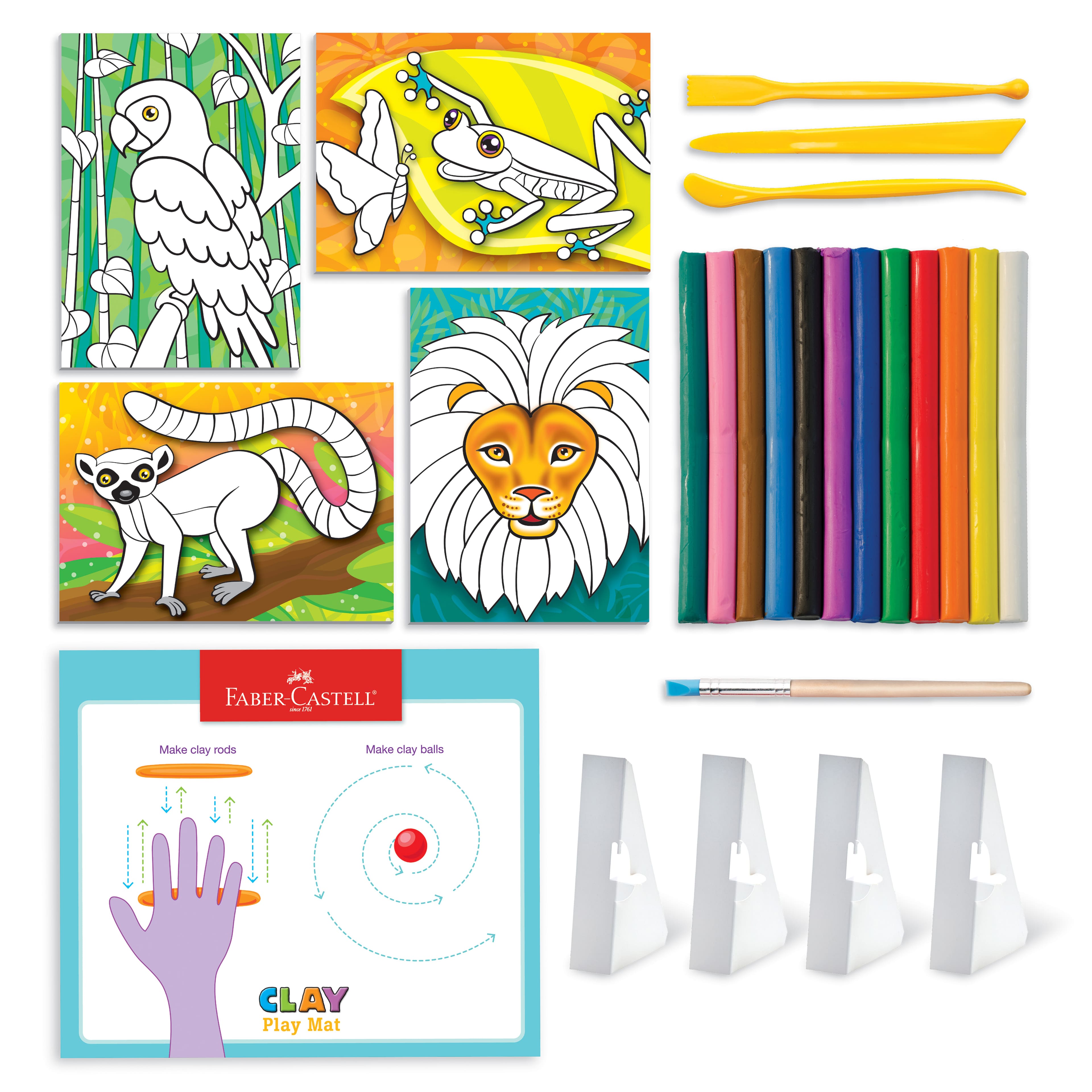 Faber-Castell&#xAE; Do Art Coloring with Clay Set