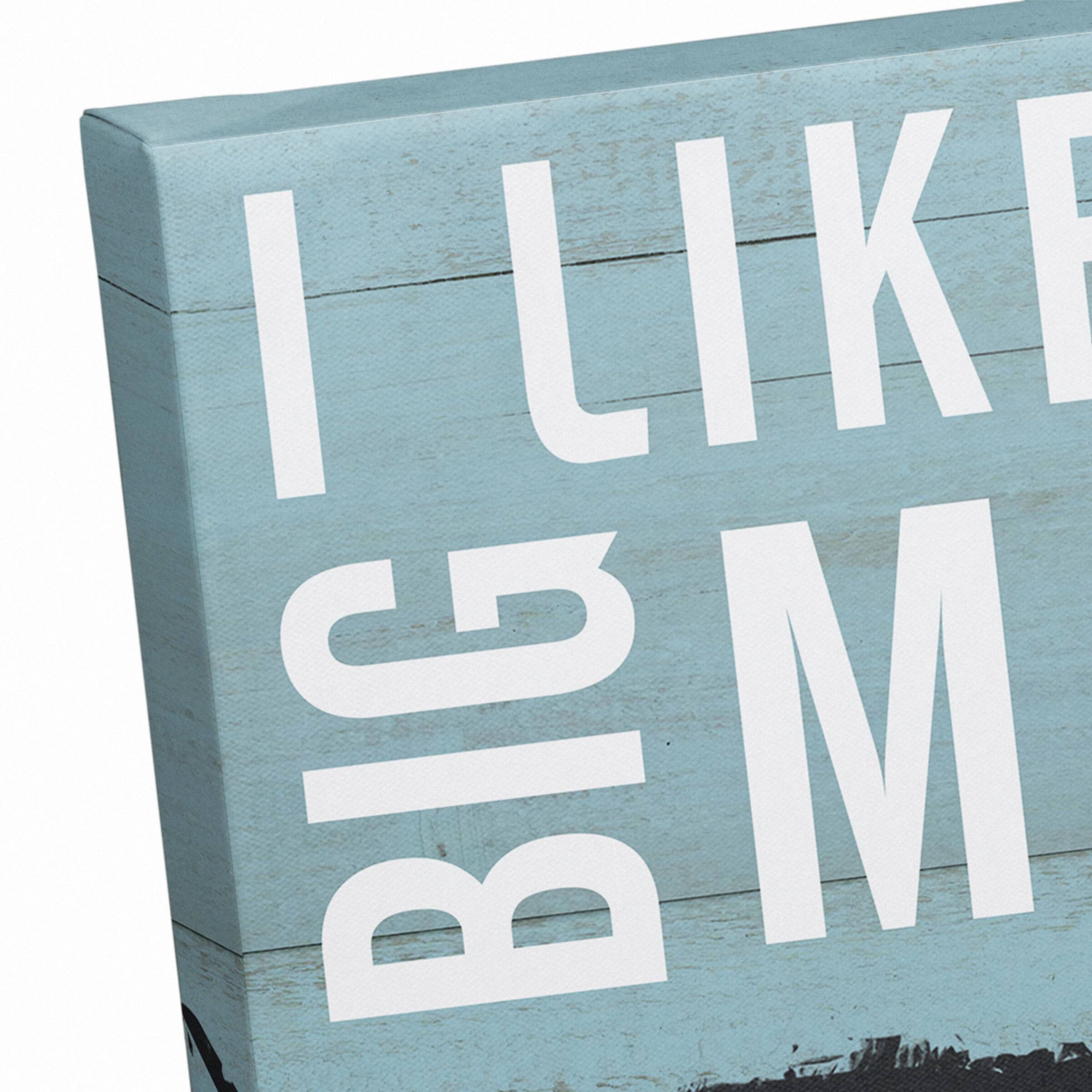 I Like Big Mutts Canvas Wall Art