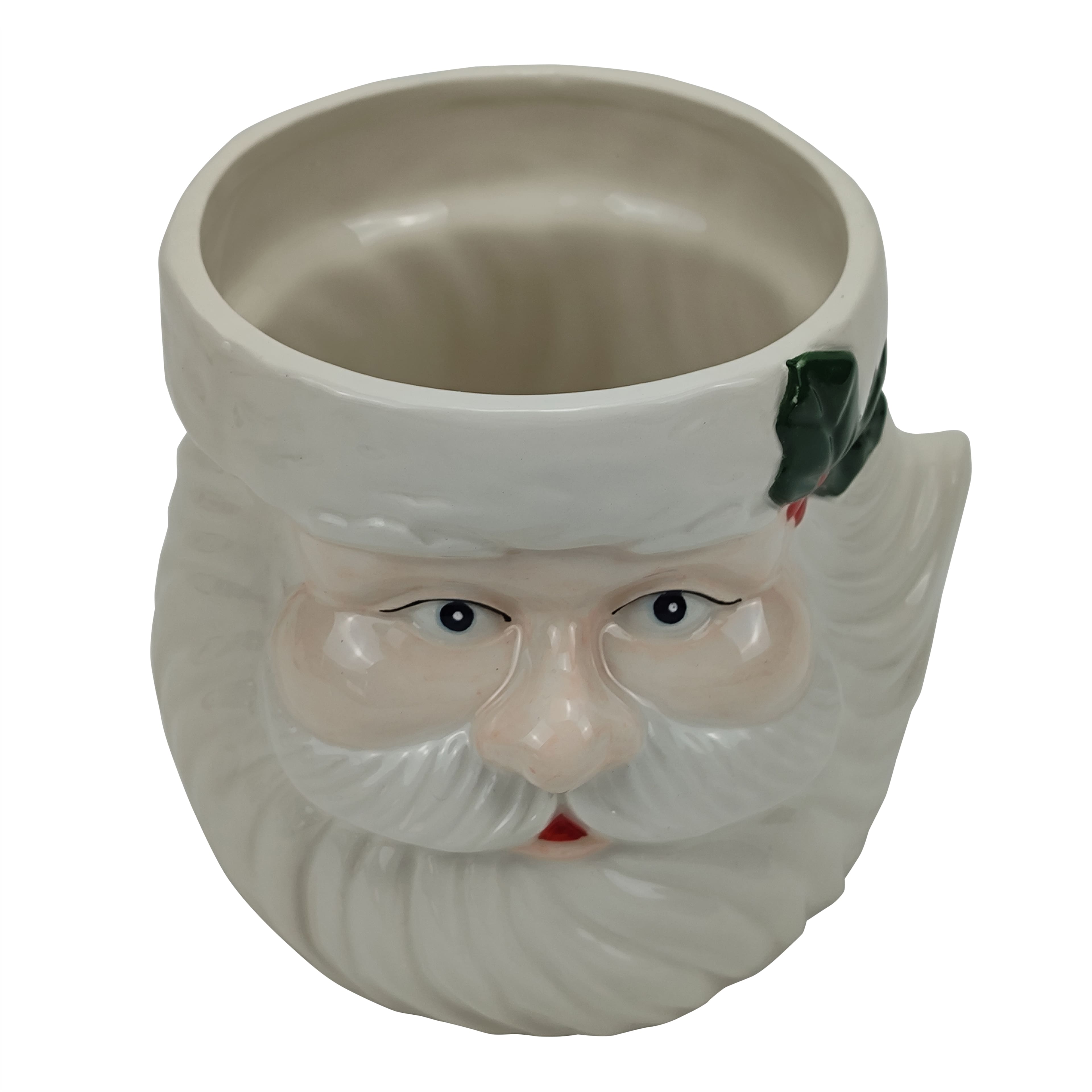 6.6&#x22; Santa Ceramic Container by Ashland&#xAE;