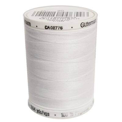 Allary Black 100% Polyester Sewing Thread, 200 yd