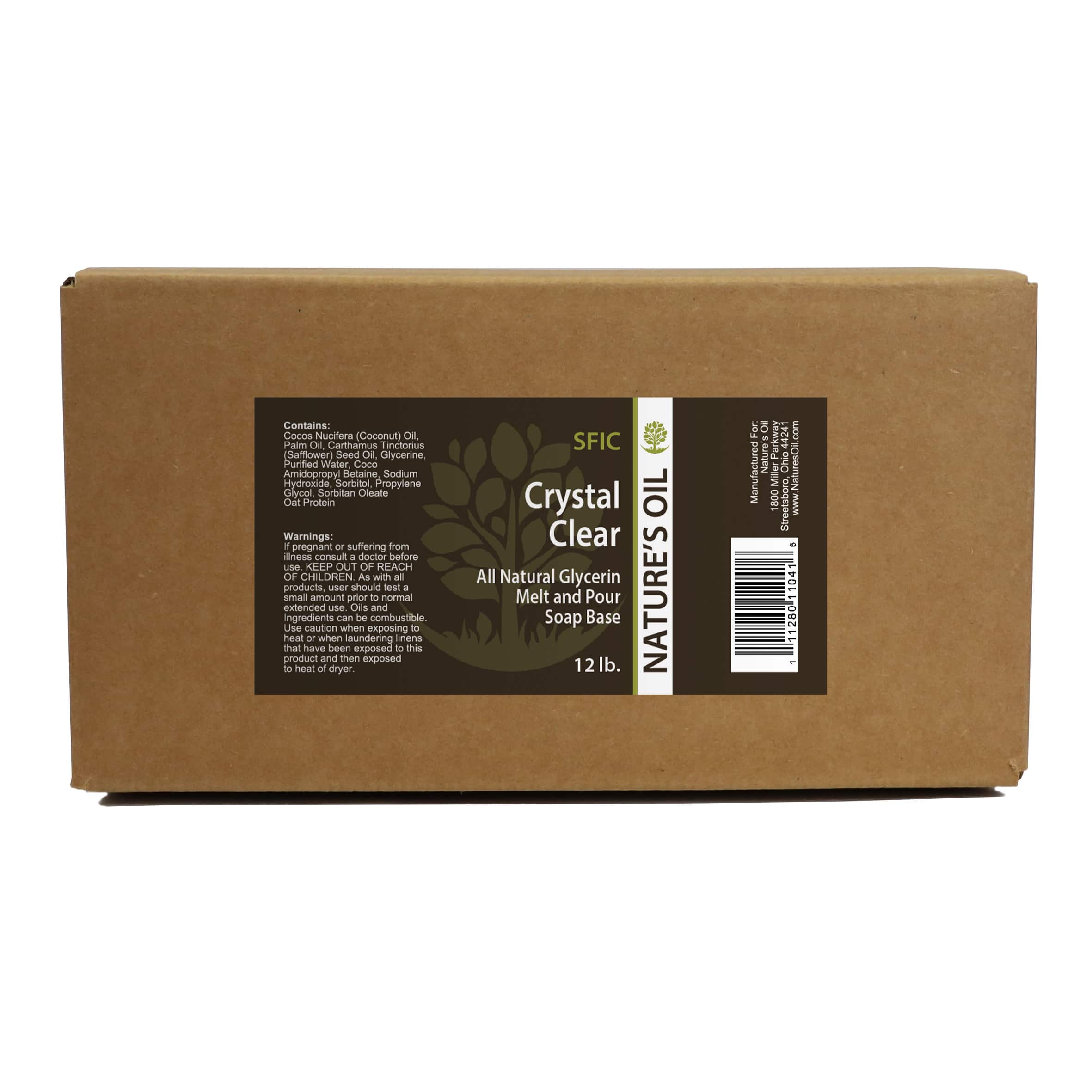 Nature's Oil All-Natural Crystal Clear Melt and Pour Soap Base | 1 | Michaels