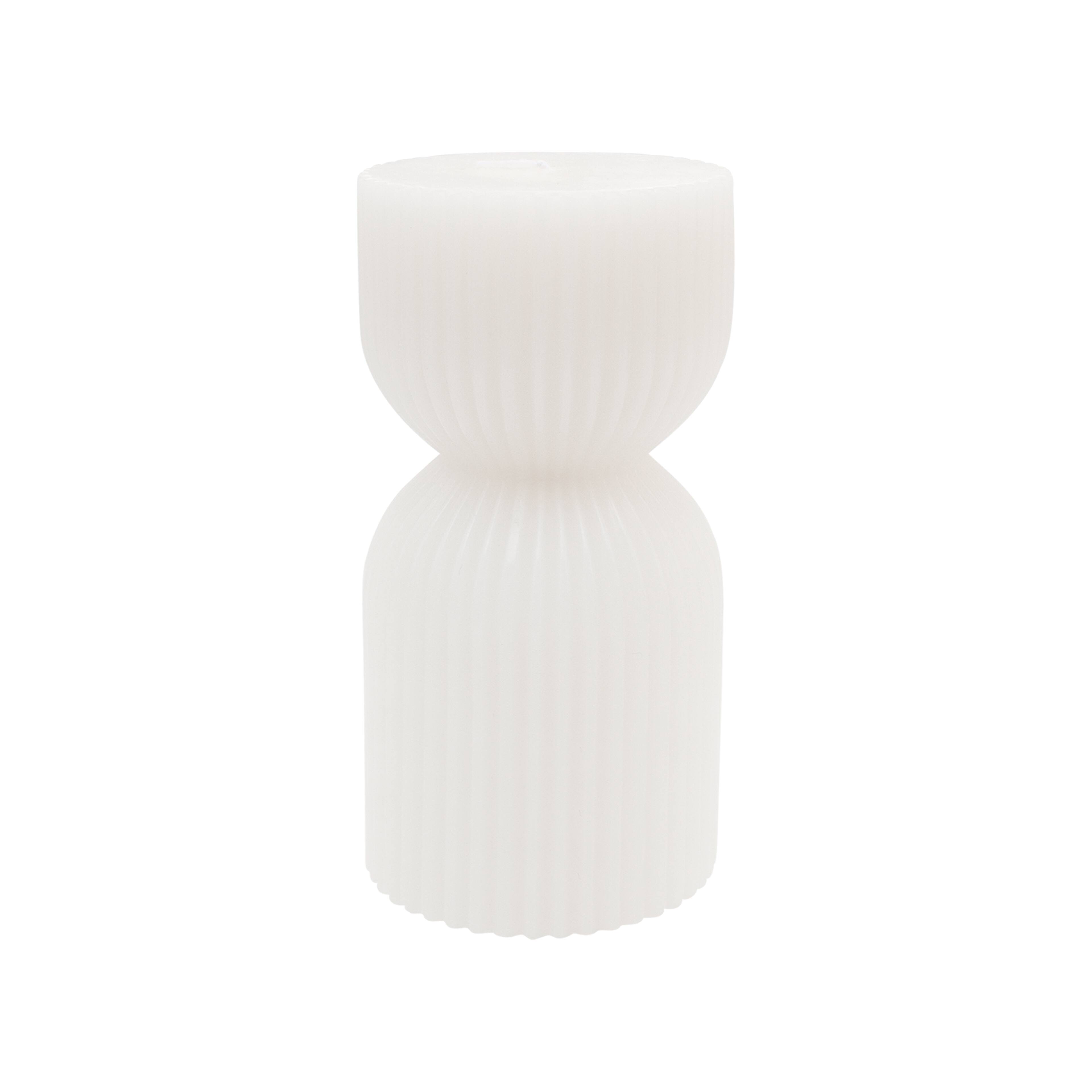 6" Ribbed Pillar Candle by Ashland®